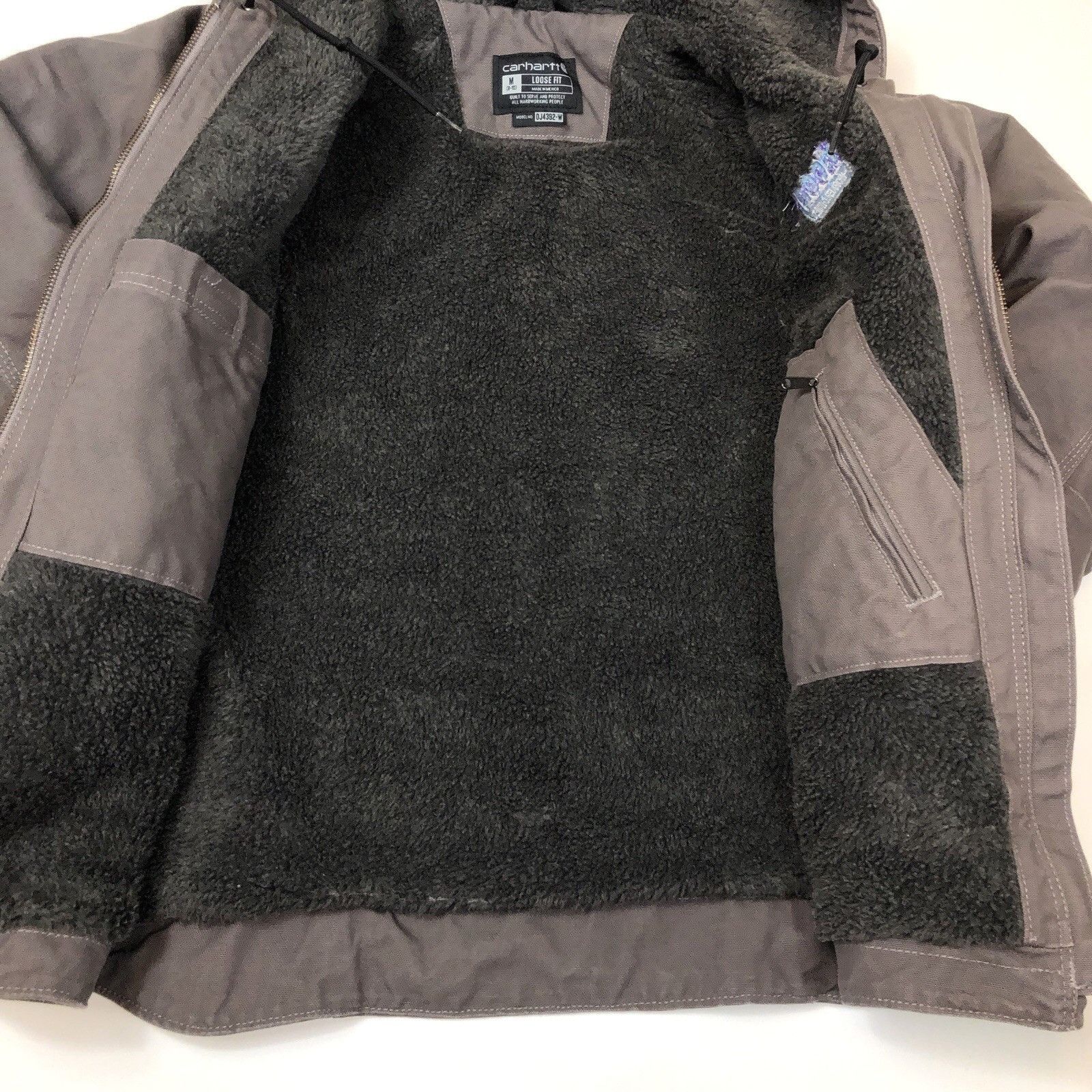 Carhartt Carhartt Womens Washed Duck Canvas Loose Fit Jacket Size M / US 6-8 / IT 42-44 - 5 Thumbnail