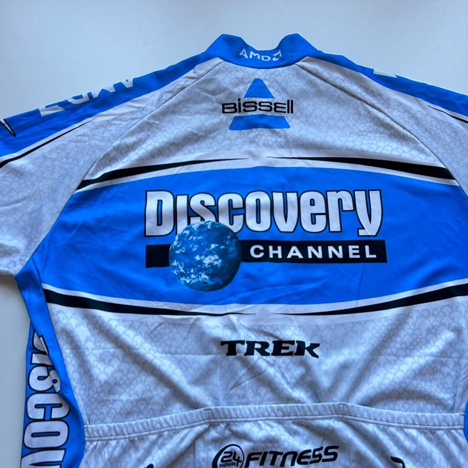 Nike Vintage Y2K Nike Discovery Channel Cycling Jersey XXL Rare Size US XXL / EU 58 / 5 - 4 Thumbnail