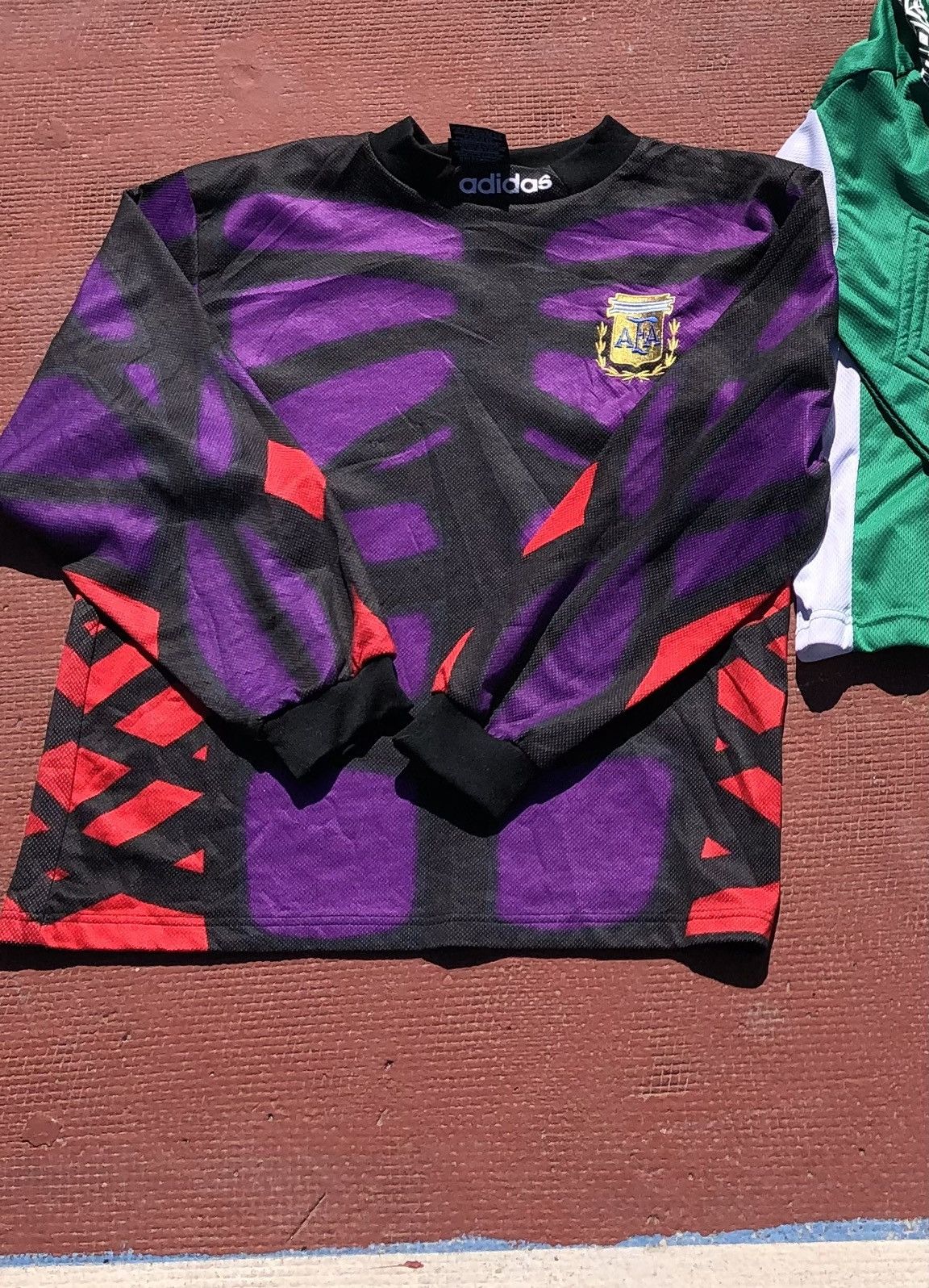 Adidas Vintage Argentina keeper 90s jersey Size US XL / EU 56 / 4 - 5 Thumbnail