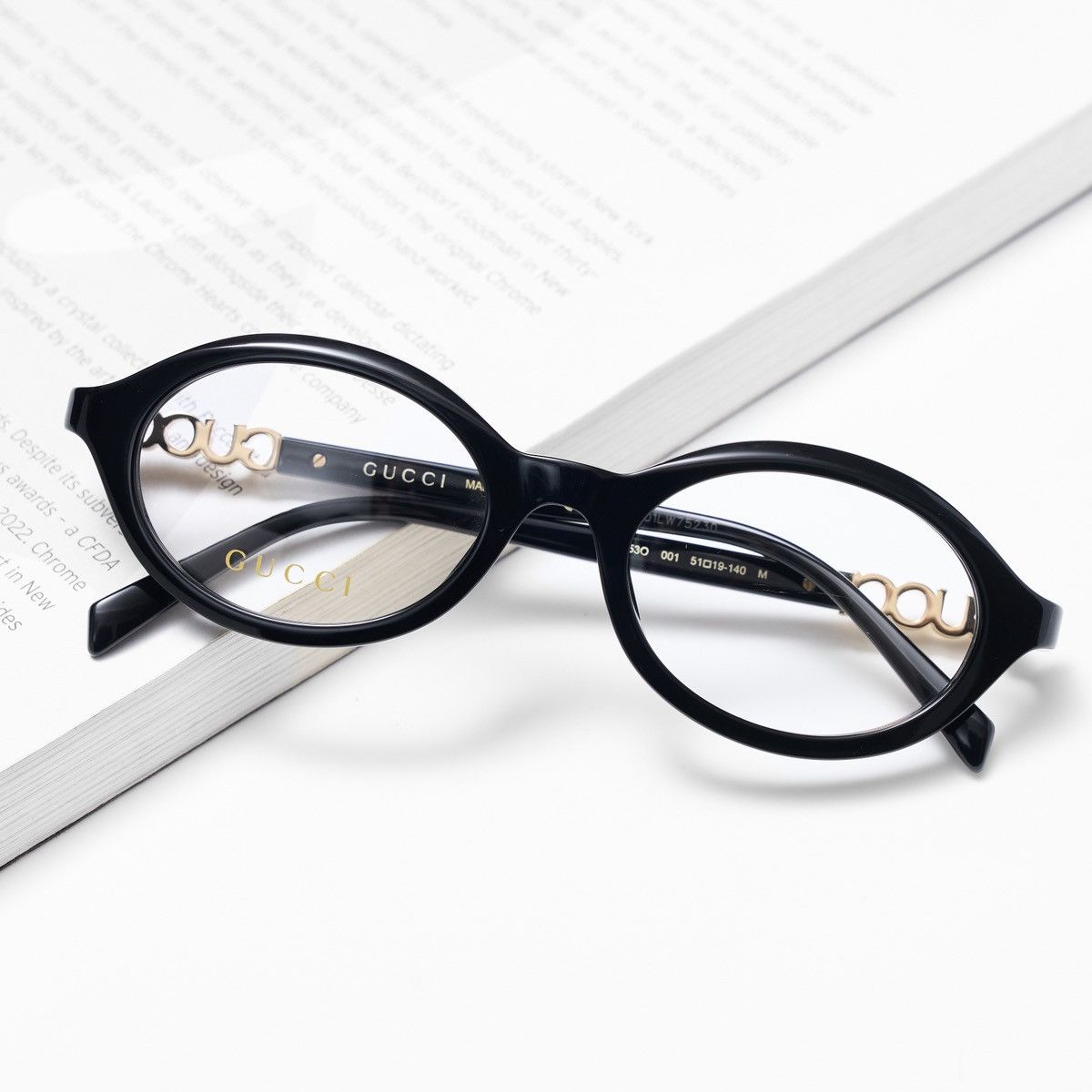 Gucci GUCCI GG2153O 001 GLASSES Size ONE SIZE - 6 Thumbnail
