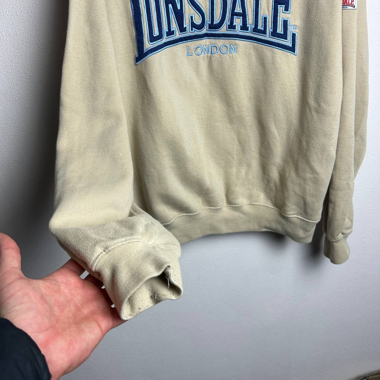 Lonsdale Vintage Lonsdale London big logo 90s streetwear sweatshirt Size US S / EU 44-46 / 1 - 10 Thumbnail