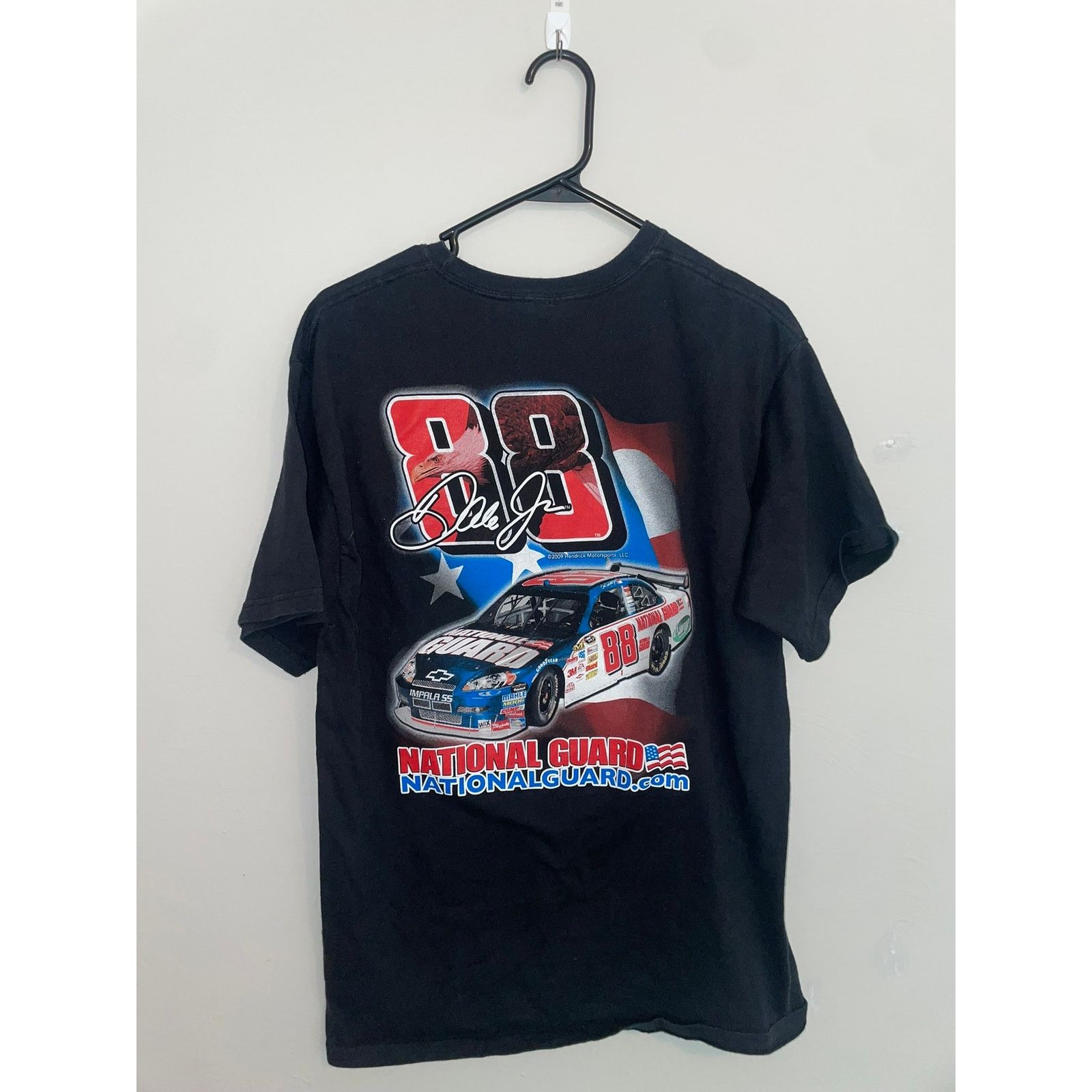 NASCAR Dale Earnhardt Jr Shirt Racing Nascar M Black Car Tee Size US M / EU 48-50 / 2 - 1 Thumbnail
