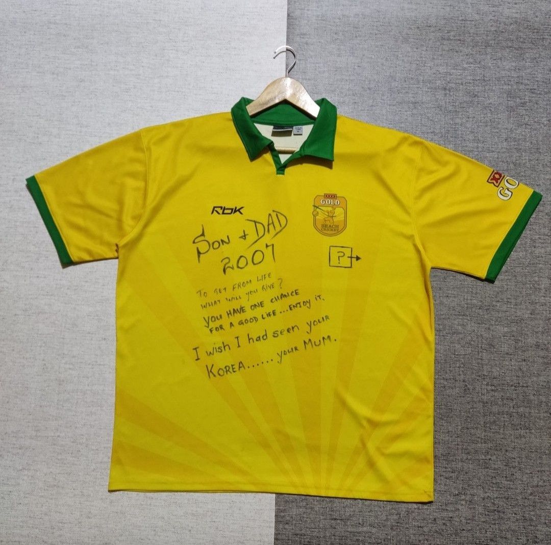 Reebok Jersey Crickets Reebok Australia 2006 Size US XL / EU 56 / 4 - 2 Thumbnail