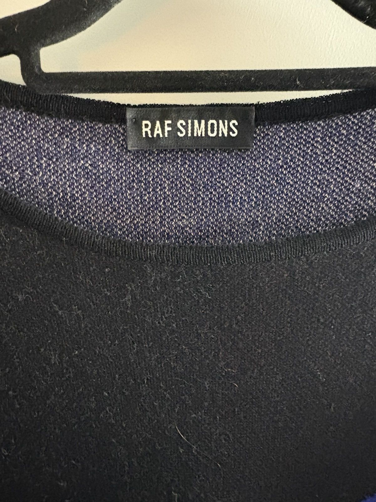 Raf Simons Raf Simons Yoga Knitted Long Shirt Top Black SS14 Size US S / EU 44-46 / 1 - 4 Thumbnail