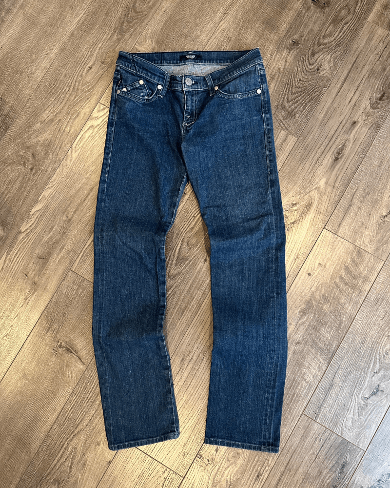 Rock & Republic × Vintage Vintage Y2K Rock & Republic Straight Leg Women's Jeans 28x31 Size 28" / US 6 / IT 42 - 2 Thumbnail