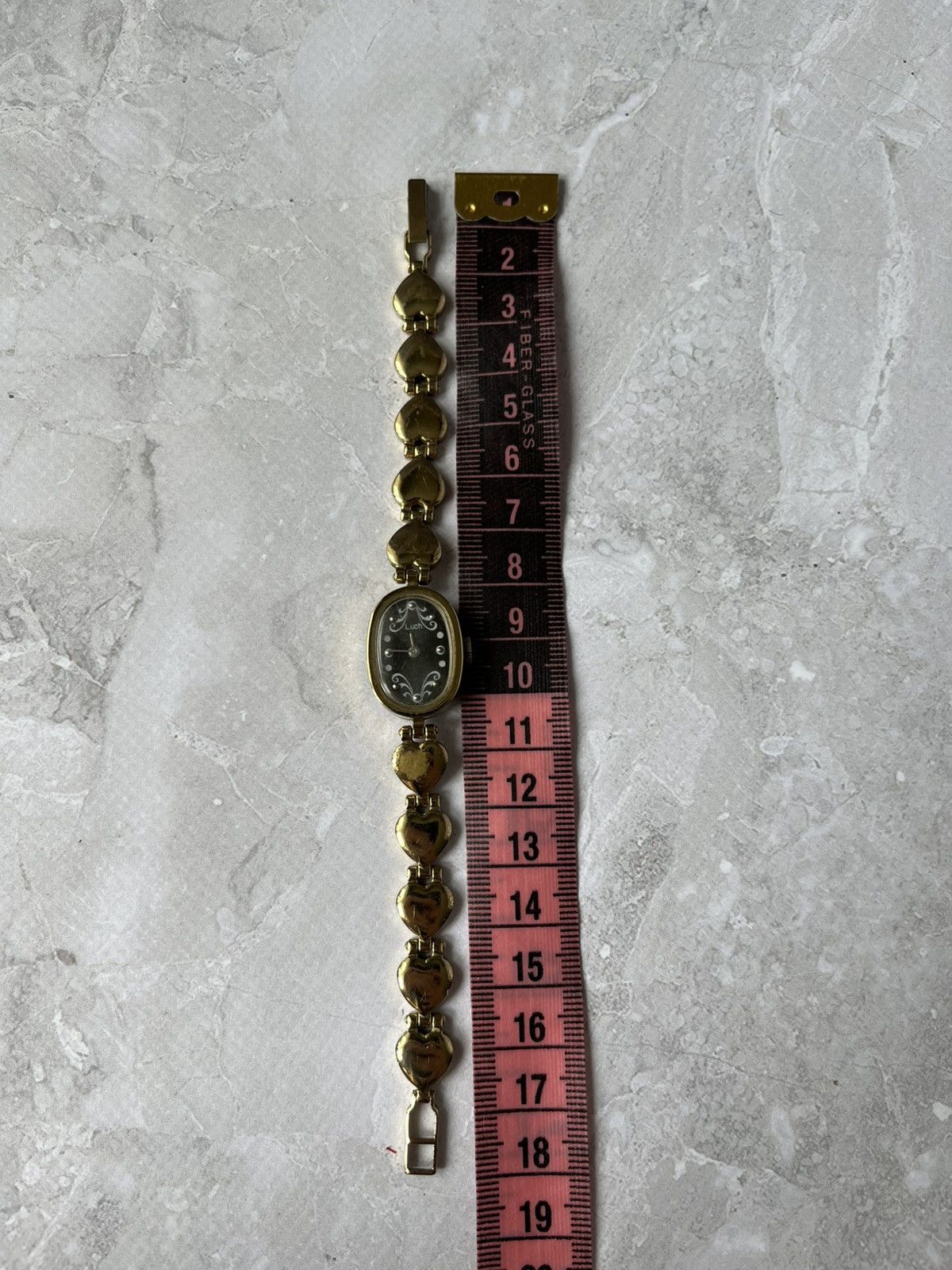 Jewelry × Vintage Vintage Luch Watch with Heart Bracelet Size ONE SIZE - 21 Thumbnail