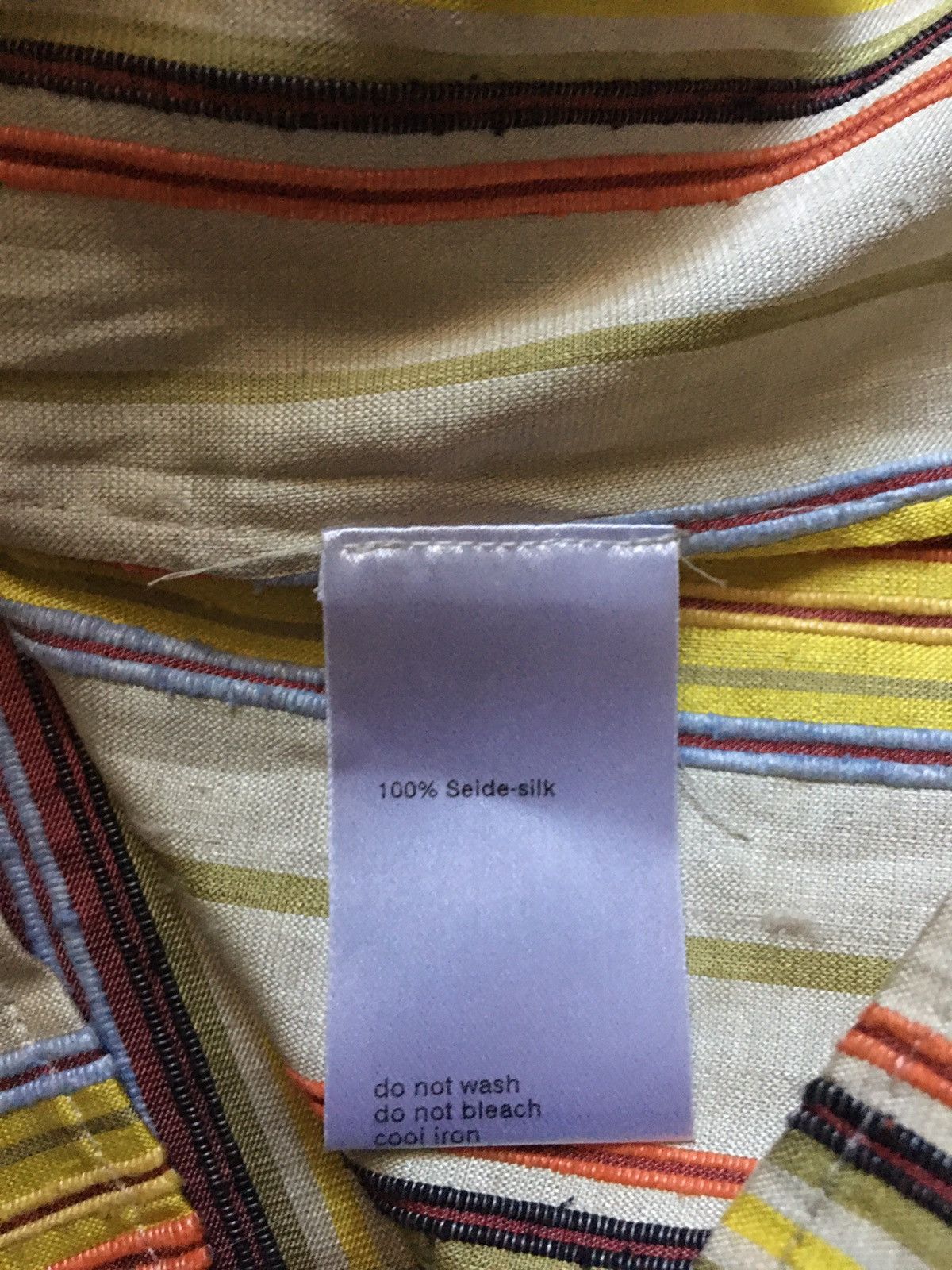 Akris Akris Punto Silk Multicolor Striped Blouse Shirt Size EU 34 Size S / US 4 / IT 40 - 12 Thumbnail
