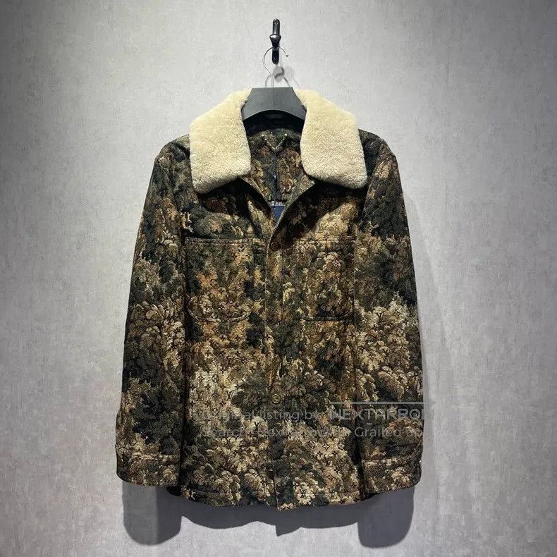 Louis Vuitton Louis Vuitton Camouflage full logo denim jacket Size US M / EU 48-50 / 2 - 1 Thumbnail