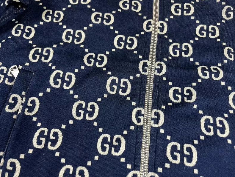 Gucci Gucci Full LOGO zipper jacket 2501-Nextarrow Size US S / EU 44-46 / 1 - 3 Thumbnail