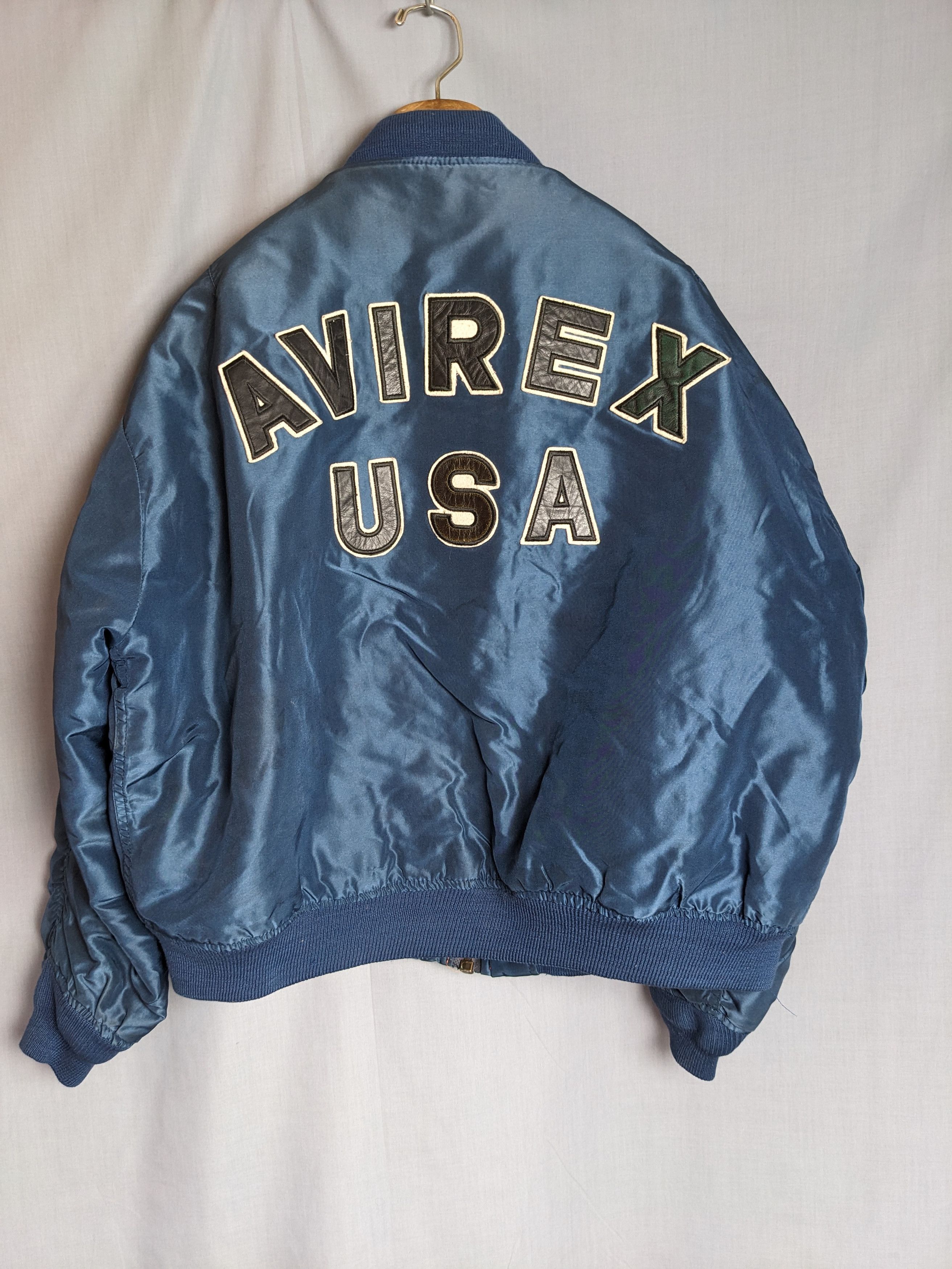 Vintage AVIREX U.S.A. MA-1 Flight Jacket Vintage 90s AVIREX USA