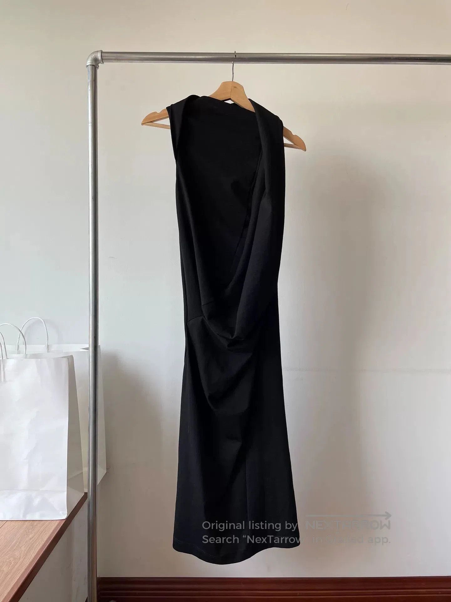 Ann Demeulemeester Ann Demeulemeester Fitted Midi Dress. Size XXS / US 00 / IT 34 - 2 Thumbnail