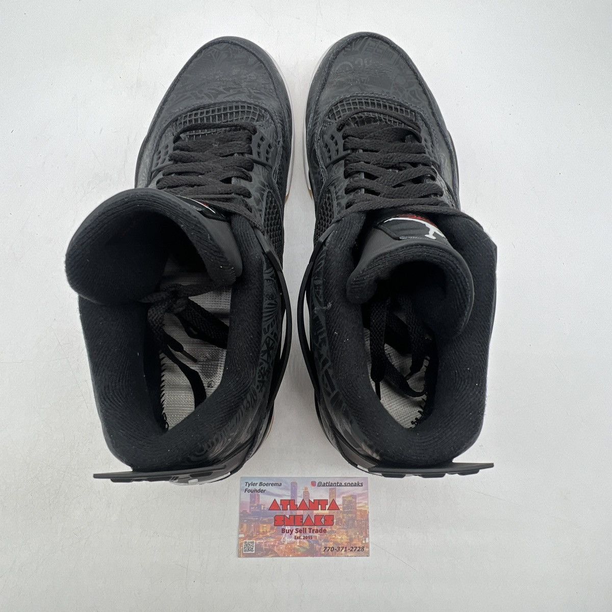 Jordan Brand Air Jordan 4 laser Size US 11.5 / EU 44-45 - 6 Thumbnail
