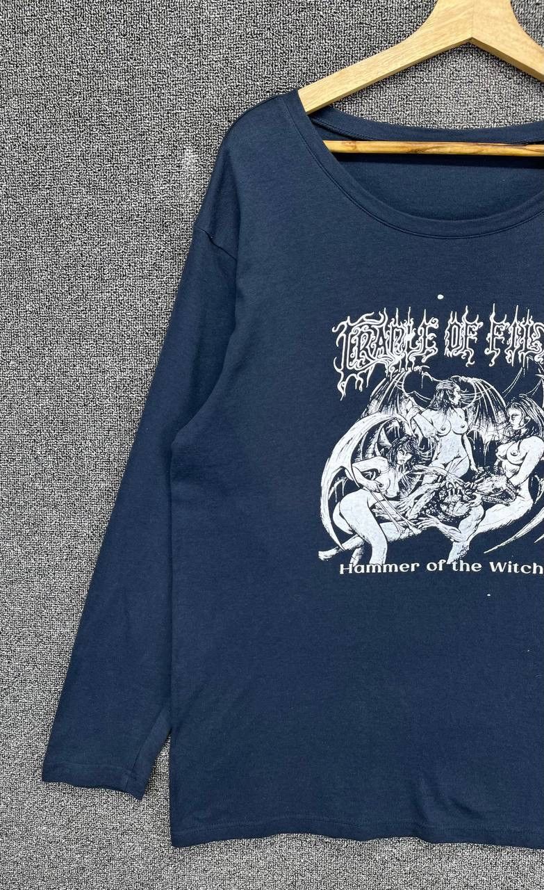 Band Tees Vintage Cradle of Filth Punk Rock Band Tees T Shirts Size US S / EU 44-46 / 1 - 3 Thumbnail