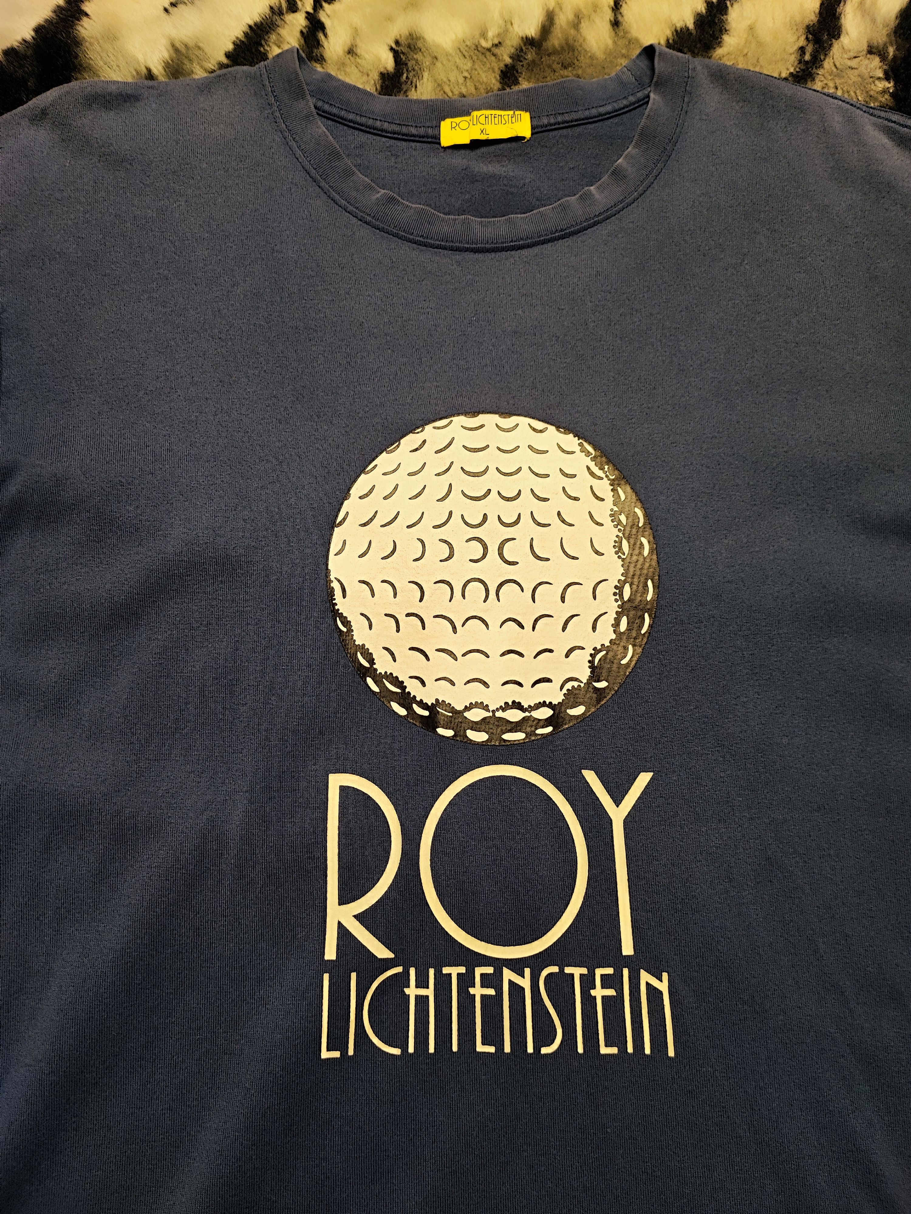 Vintage Vintage Roy Lichtenstein t shirt golf ball big logo Size US XL / EU 56 / 4 - 7 Thumbnail