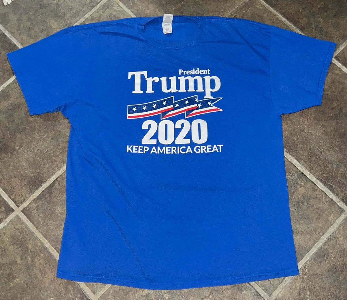 Donald Trump × Vintage TRUMP 2020 T-SHIRT Size US XXL / EU 58 / 5 - 6 Thumbnail