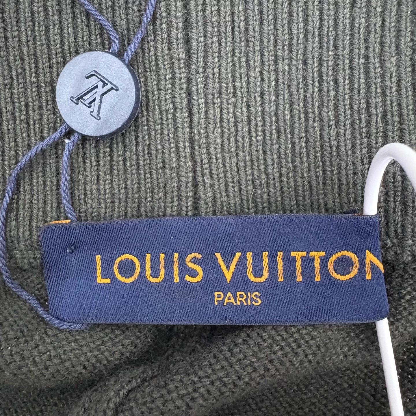 Louis Vuitton LV Deep Green Cashmere DNA Pants L 99 Size 34" / US 12 / IT 48 - 3 Thumbnail
