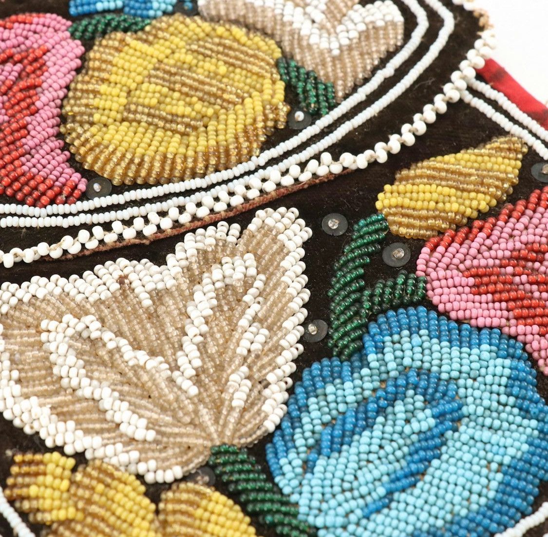 Other 👜 Antique Floral Beaded Purse – Whiting & Davis, c.1910 Size ONE SIZE - 3 Thumbnail