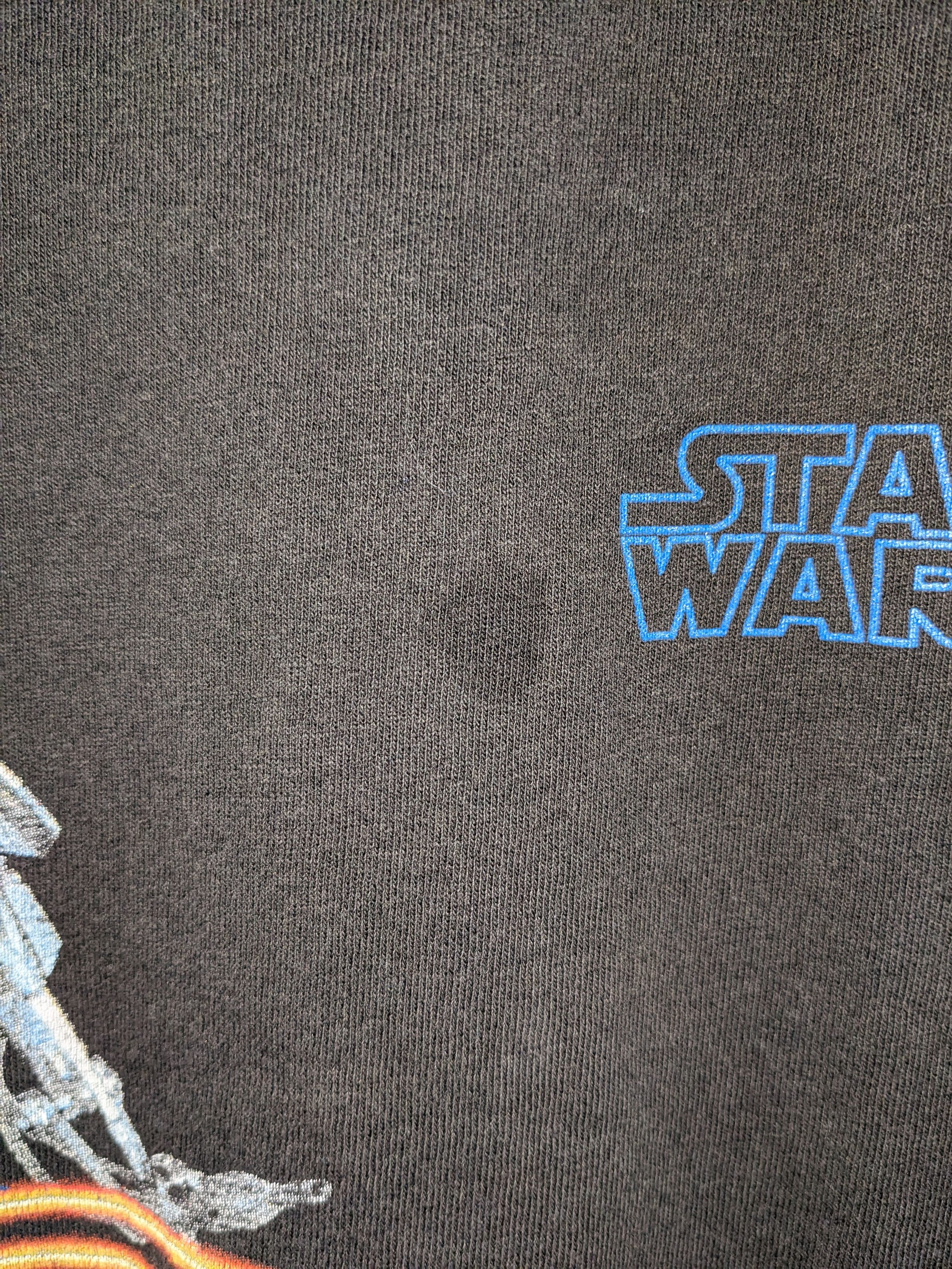 Star Wars × Vintage Vintage 90s Star Wars Destroyer Droid Movie Kids T-Shirt Size US L / EU 52-54 / 3 - 5 Thumbnail