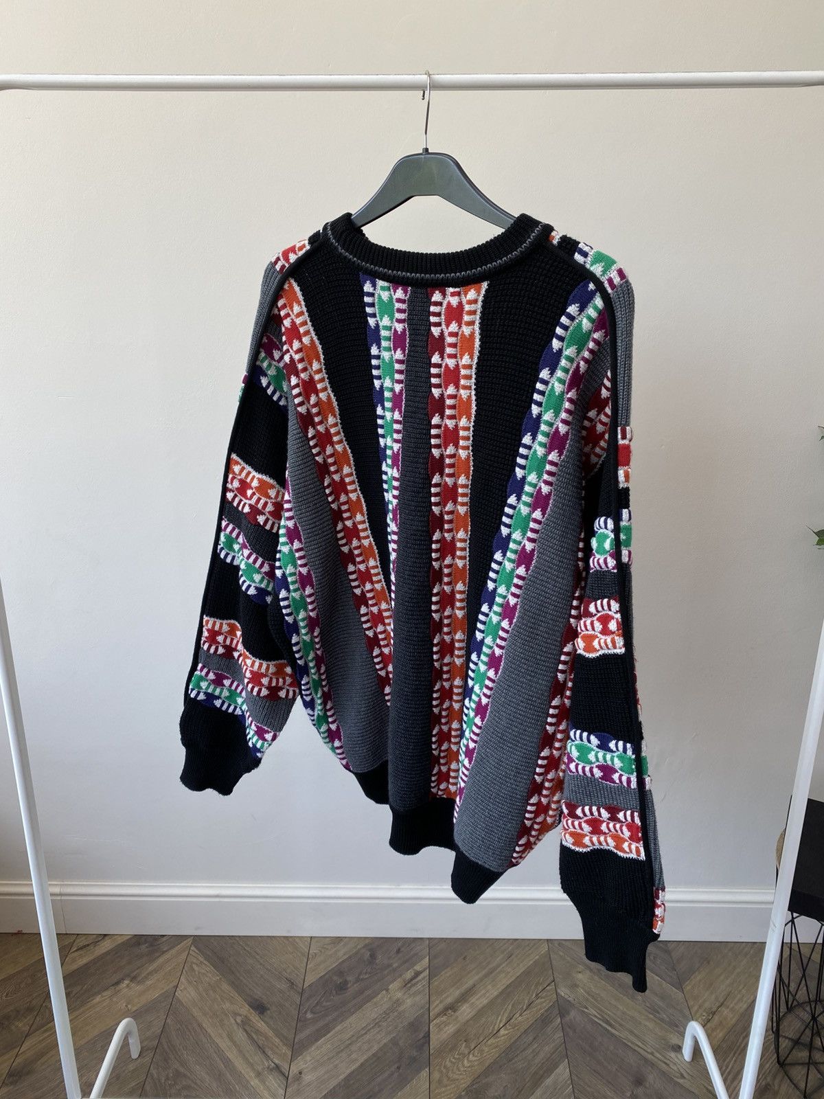 Carlo Colucci Vintage Carlo Colucci 00s Knitted Sweater Size US XL / EU 56 / 4 - 10 Thumbnail