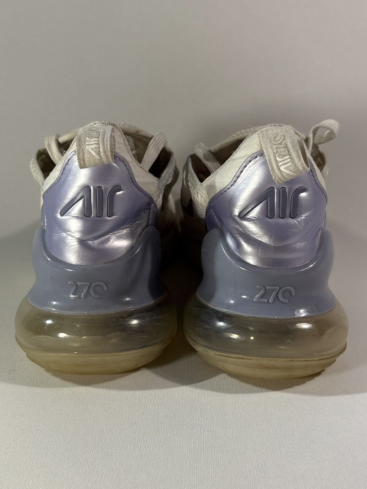 Nike Nike Air Max 270 White Violet Athletic Shoes Women's Size 9 Size US 9 / IT 39 - 8 Thumbnail