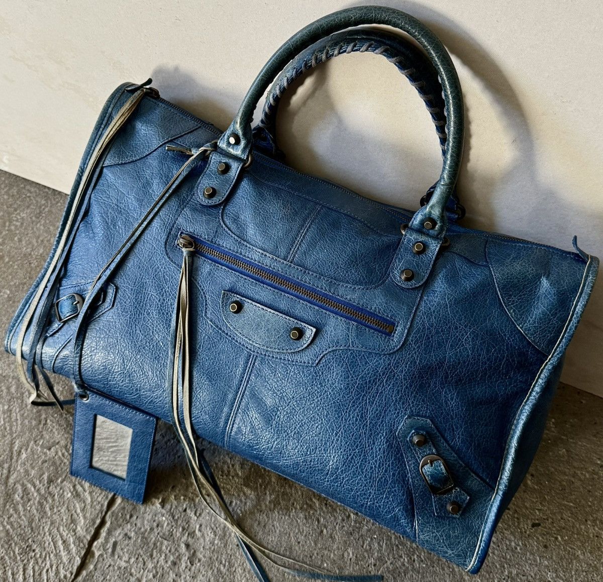 Balenciaga Balenciaga - 2000’s - Classic Le City - Lambskin Work Bag Size ONE SIZE - 18 Thumbnail