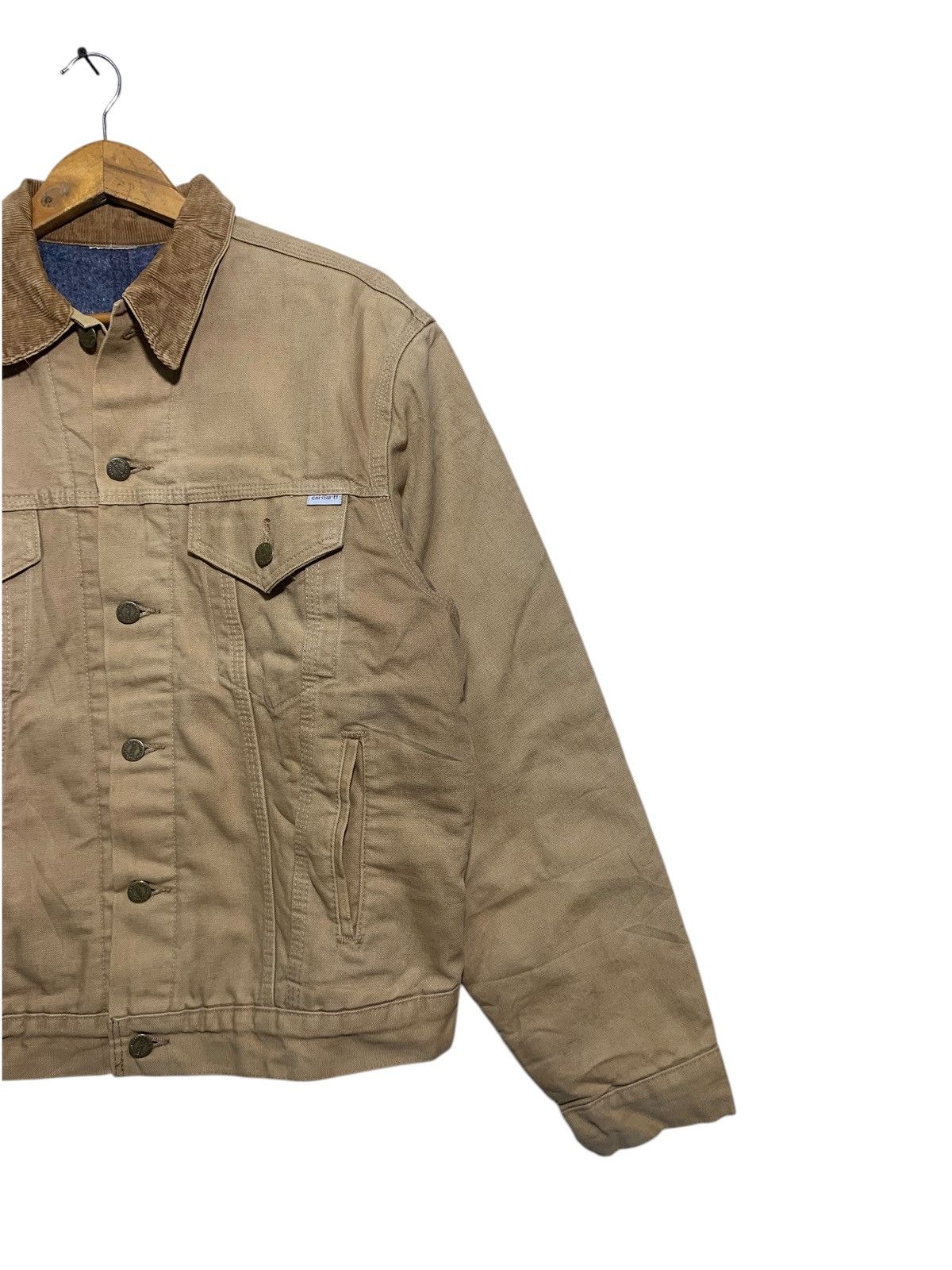 Carhartt × Carhartt Wip × Vintage 🔥VTG CARHARTT 100th Ann TRUCKERS JACKETS Size US M / EU 48-50 / 2 - 3 Thumbnail