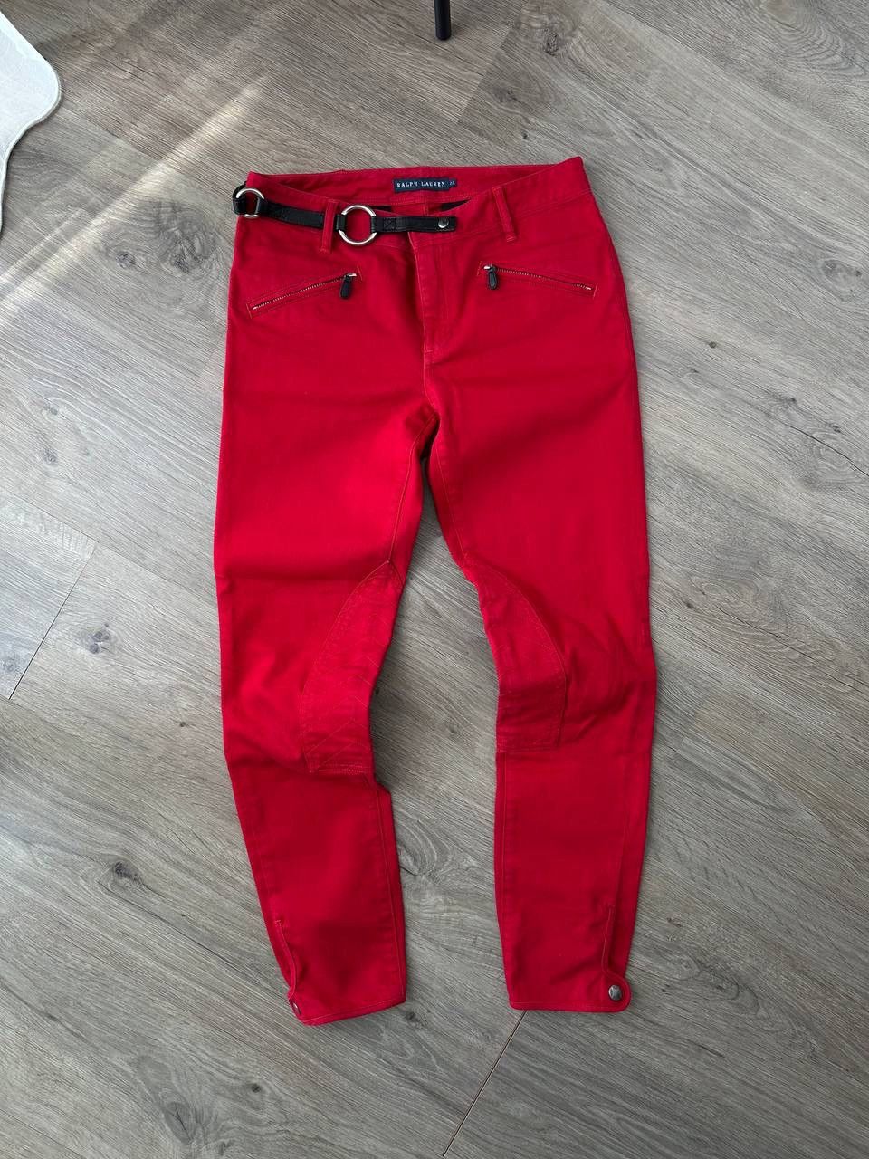 Polo Ralph Lauren × Vintage Vintage Polo Ralph Lauren Red Women’s Pants Size 27" / US 4 / IT 40 - 2 Thumbnail