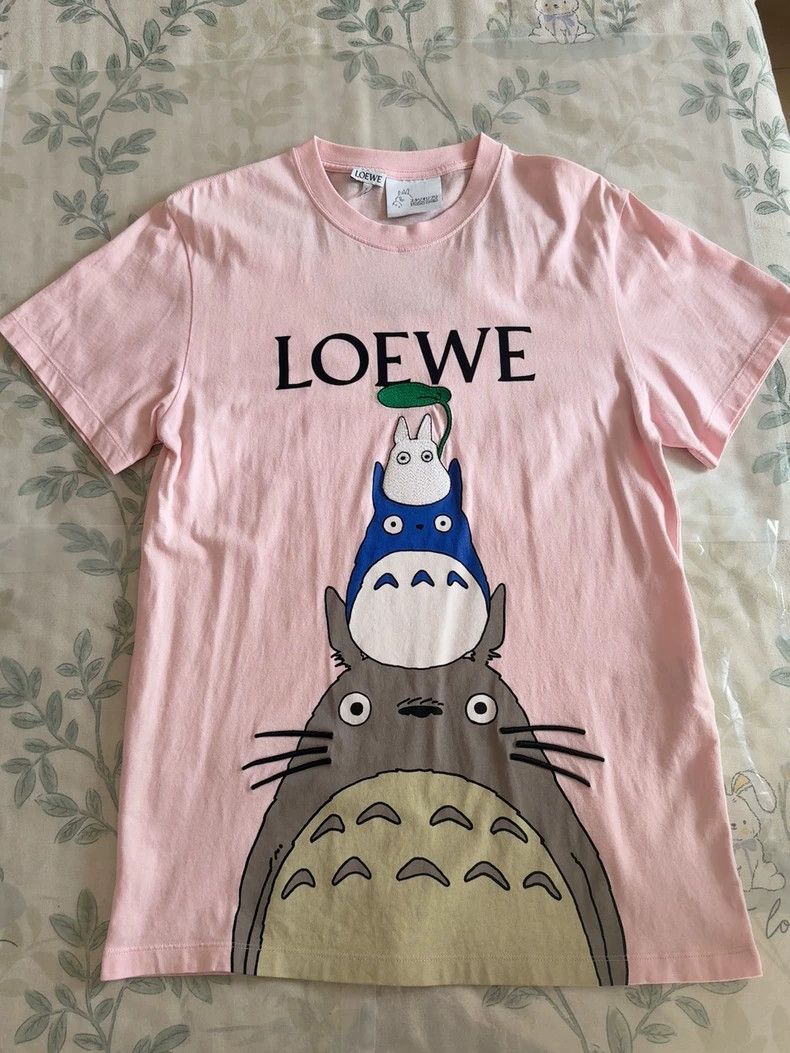 Loewe LOEWE Pink short sleeves Size S / US 4 / IT 40 - 1 Thumbnail