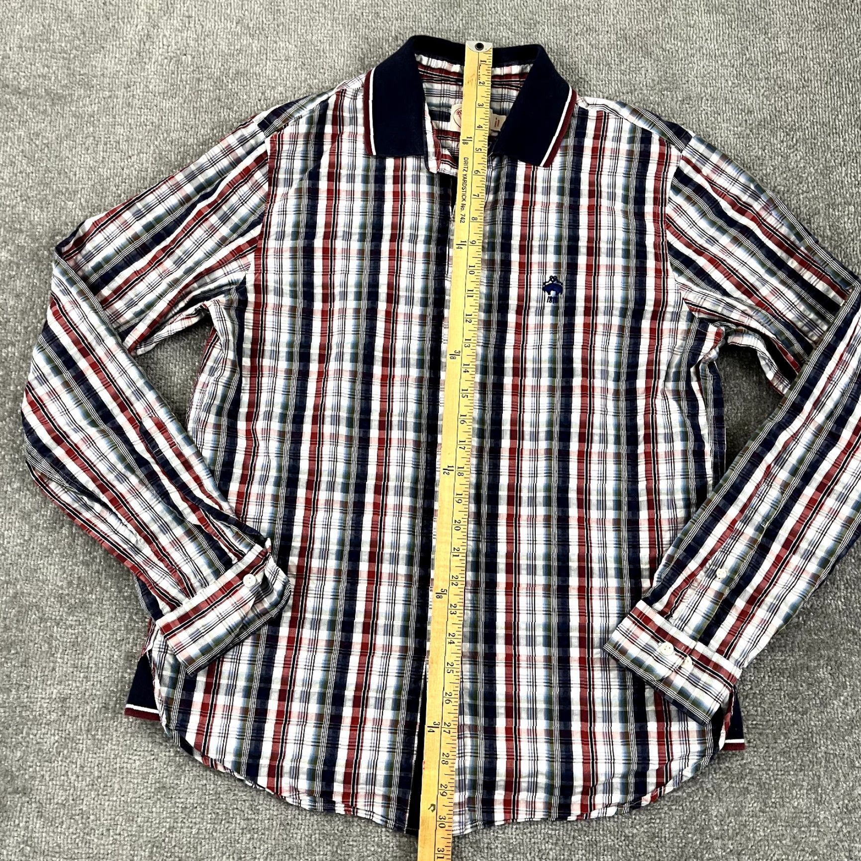 Brooks Brothers BROOKS BROTHERS Shirt Mens L Button-Up Collared Plaid Check Preppy L/S Regular Casual Formal Workwear Size US L / EU 52-54 / 3 - 4 Thumbnail