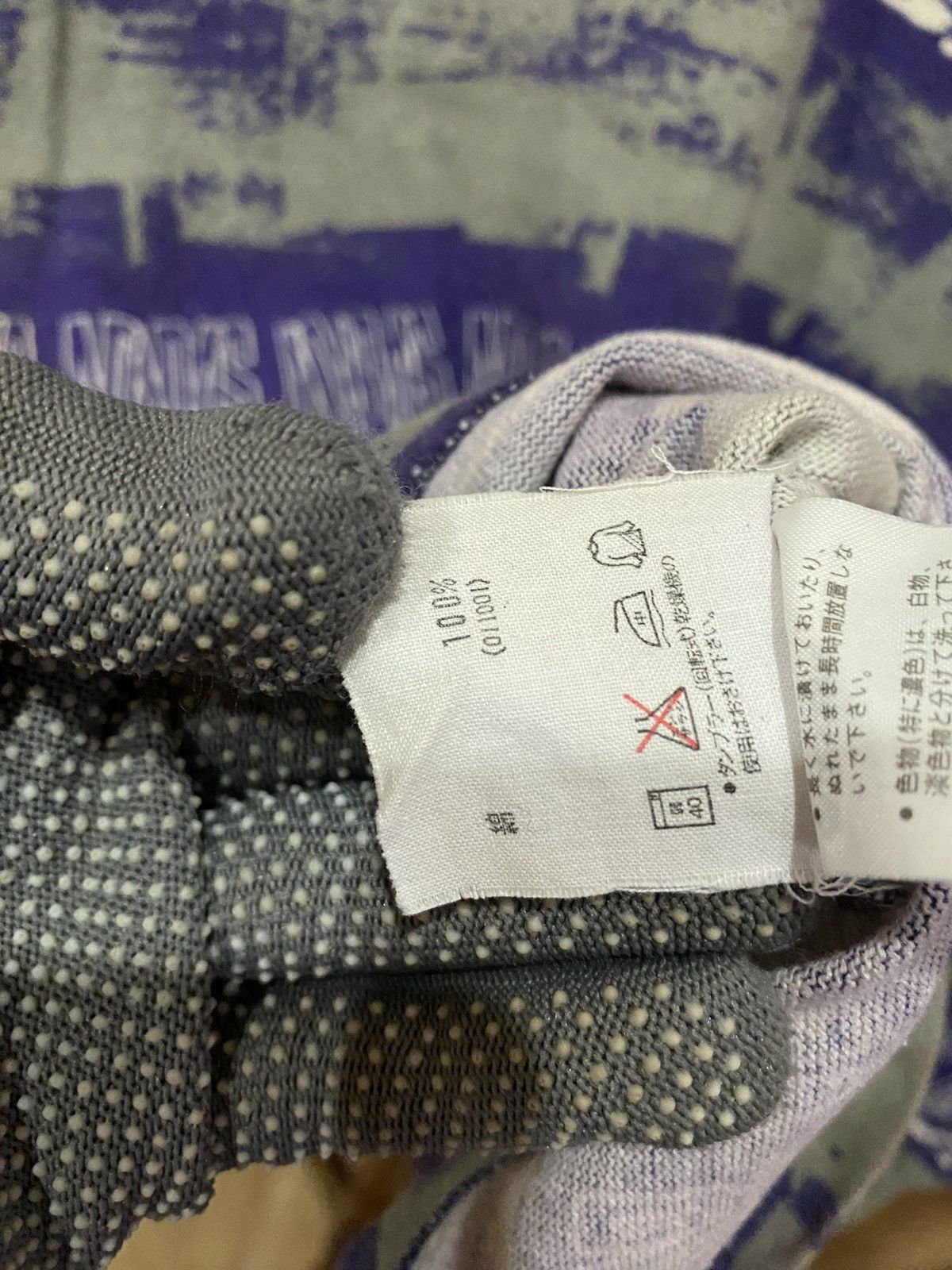 Adidas Rare 1980s Adidas Japan Purple Graphic Design by Descente Size US M / EU 48-50 / 2 - 7 Thumbnail