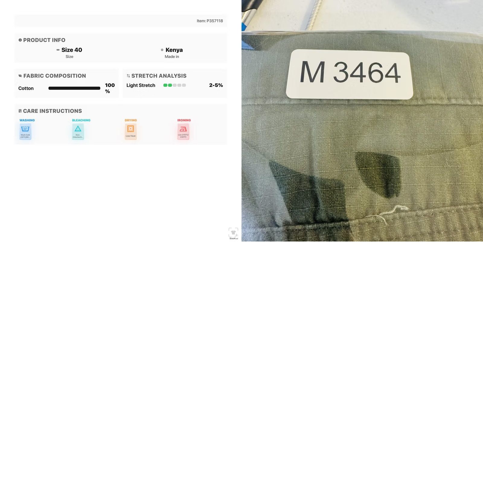 Dickies Dickies Pants Boys XL Green Cargo 100% Cotton Zip Closure Pockets Regular Straight Size US 36 / EU 52 - 9 Thumbnail