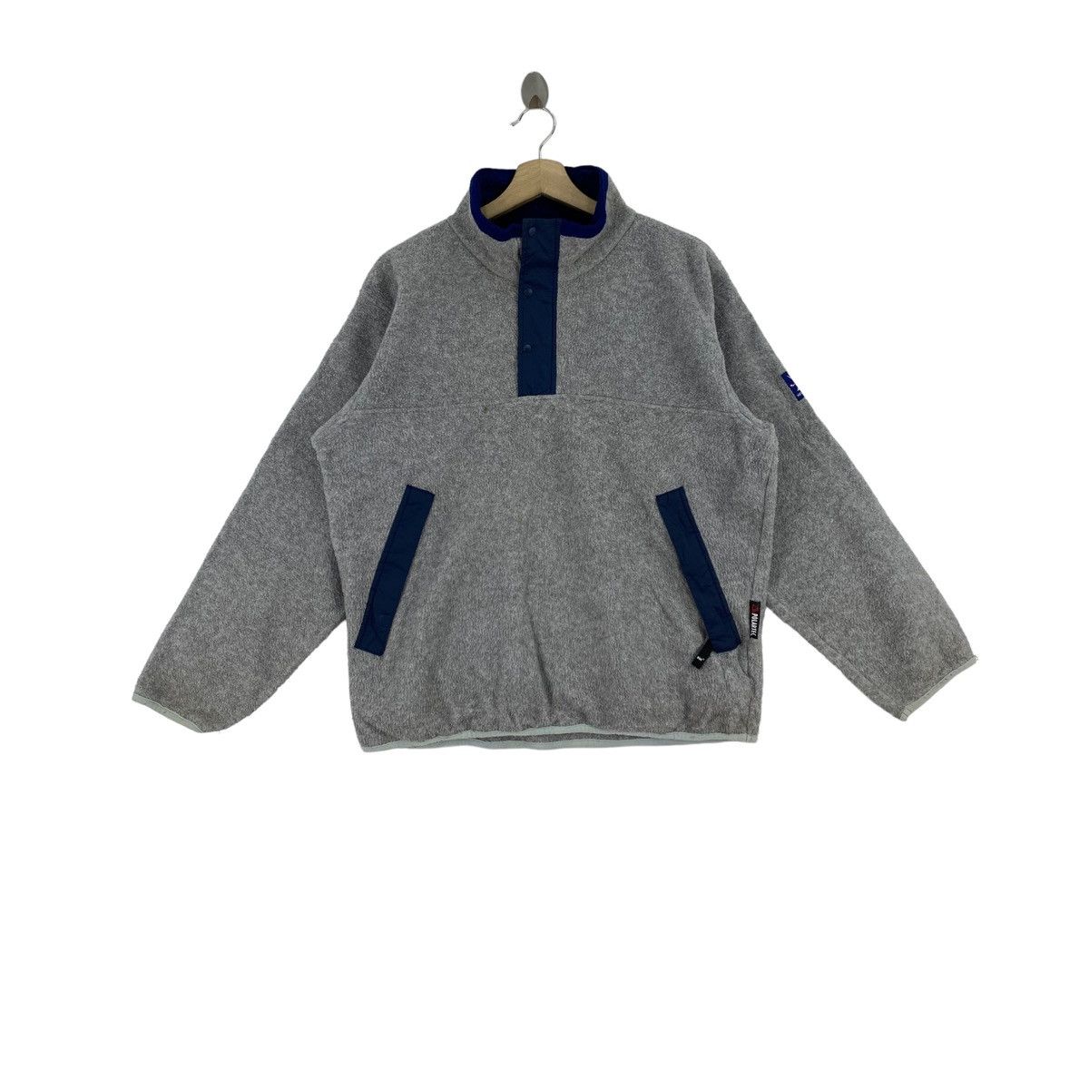 Helly Hansen × Vintage Vintage HELLY HANSEN Outdoor Skiing Sherpa Grey Bomber Size US L / EU 52-54 / 3 - 1 Thumbnail