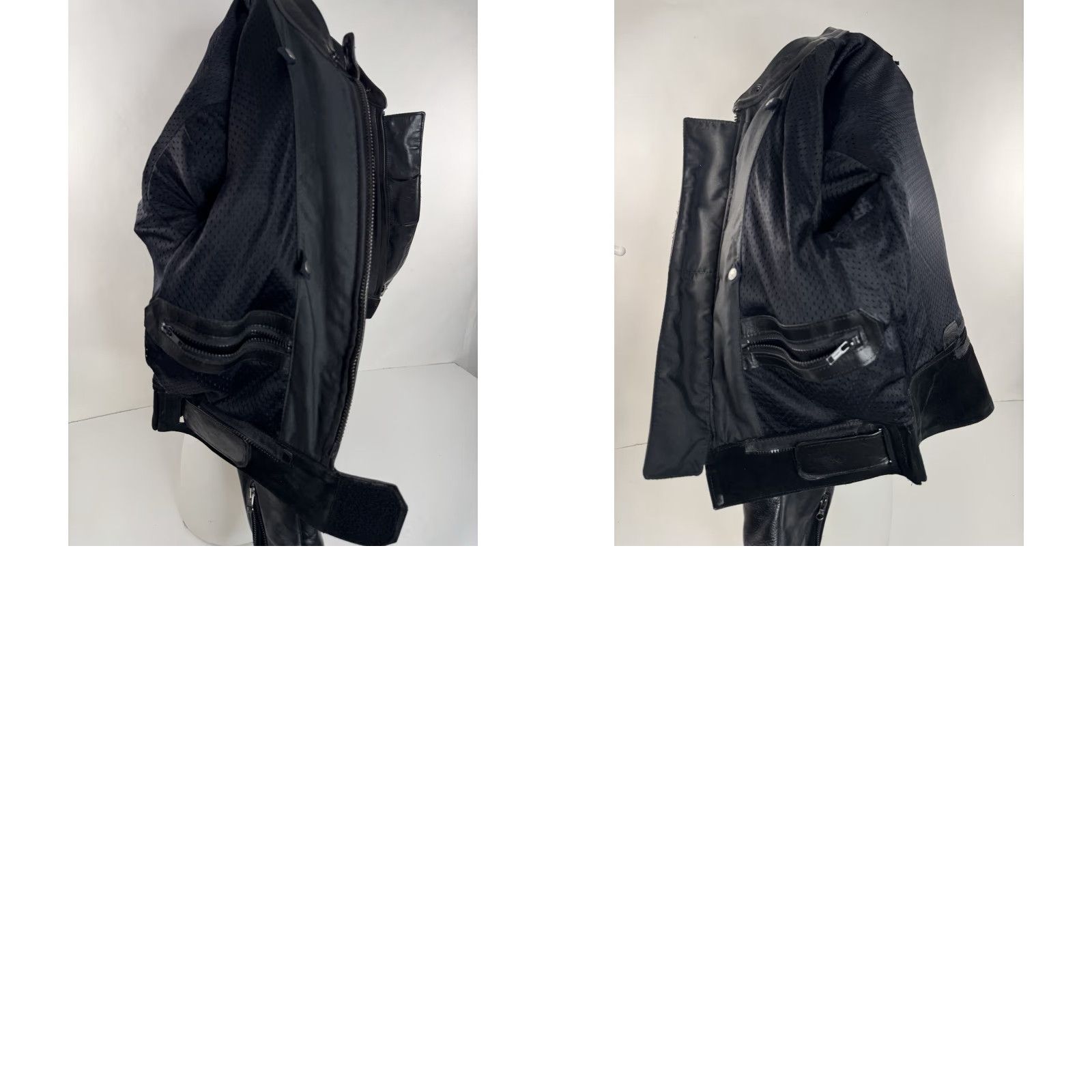 Vintage Vanson Heavy Duty LEATHER Mens 46 Motorcycle Moto Biker Texas Jacket EXCELLENT Jacket Mens 46 Black Leather Bike Riding 90s/Motorcycle Size US S / EU 44-46 / 1 - 8 Thumbnail
