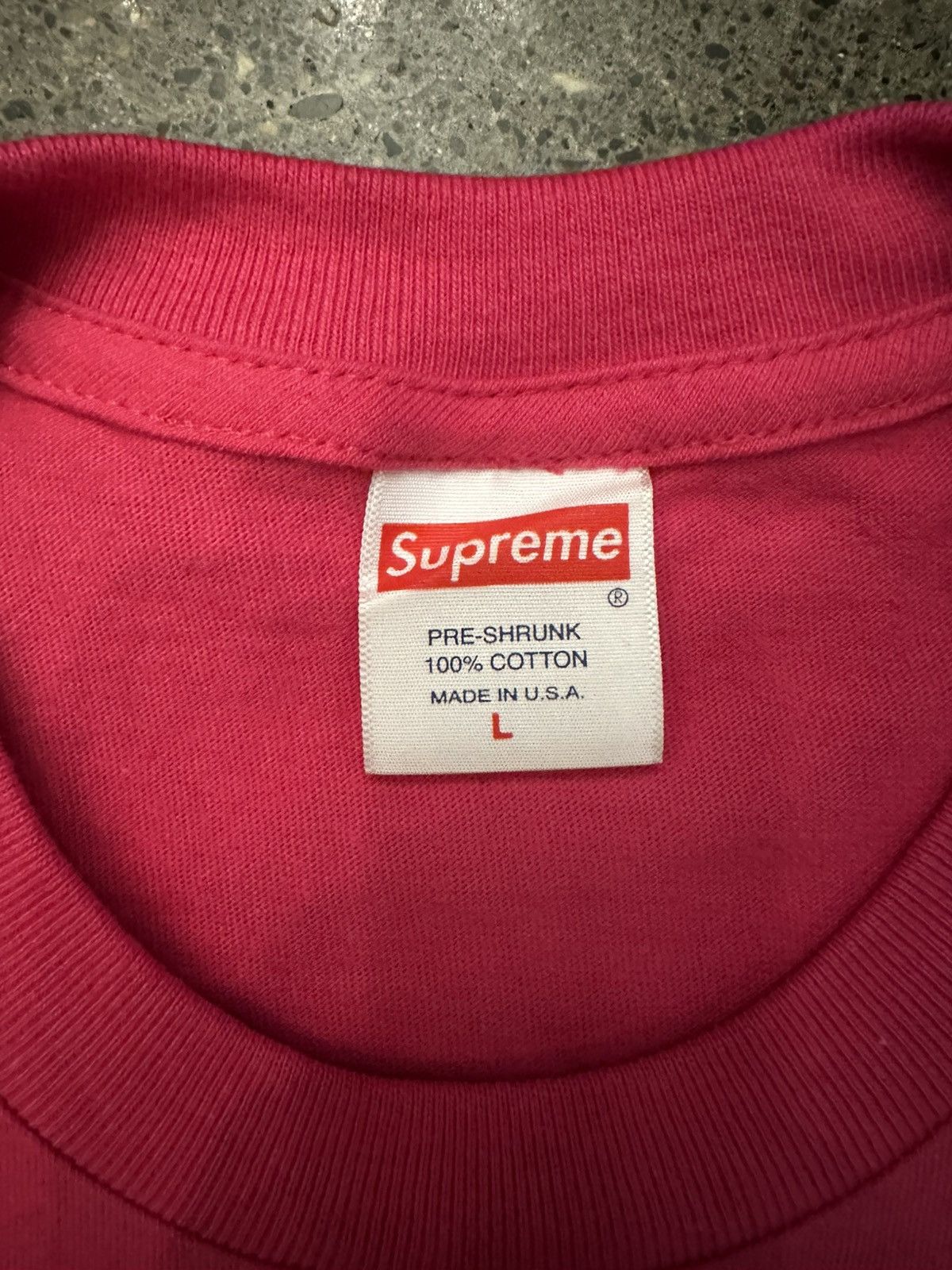 Supreme Supreme x the supremes tee pink Size US L / EU 52-54 / 3 - 3 Thumbnail