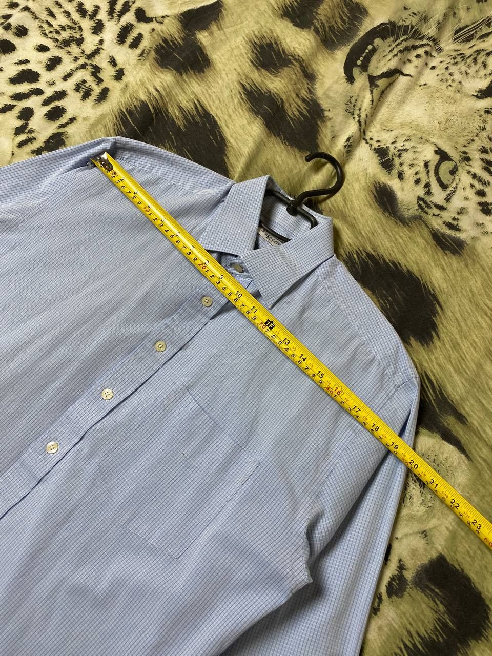 Balmain Balmain Paris Pinstripe Mens Dress Shirt Size US L / EU 52-54 / 3 - 7 Thumbnail