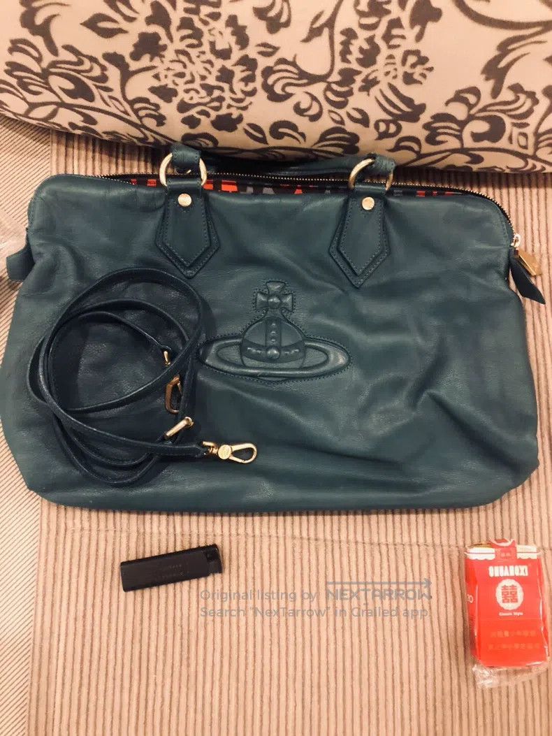 Vivienne Westwood Vivienne Westwood size os Saturn crossbody and shoulder lea Size ONE SIZE - 4 Thumbnail