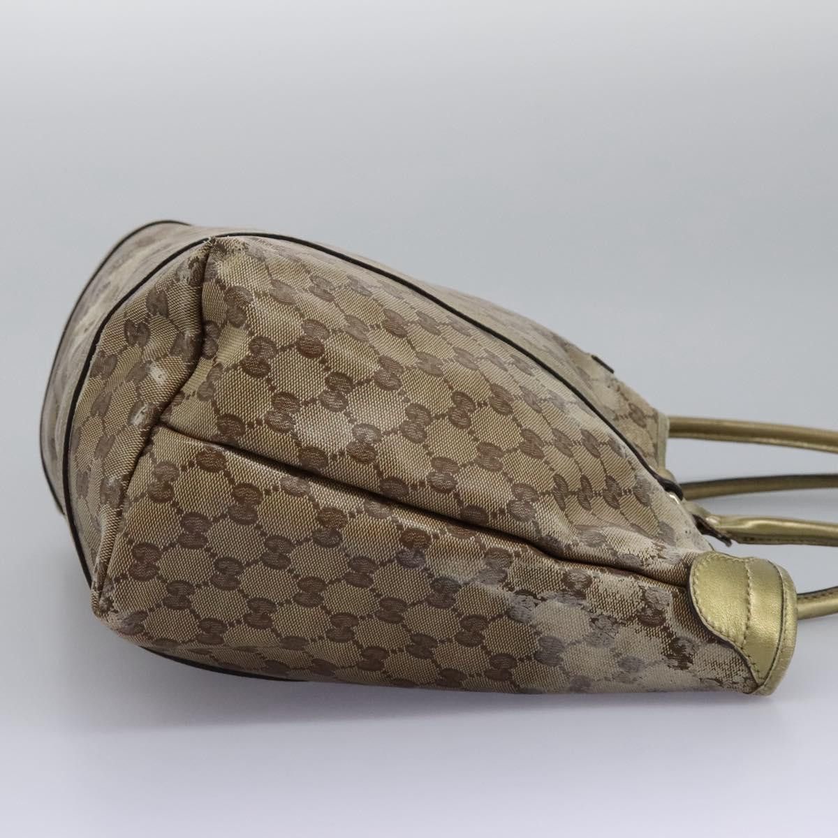 Gucci GUCCI GG Crystal Shoulder Bag Beige Size ONE SIZE - 5 Thumbnail