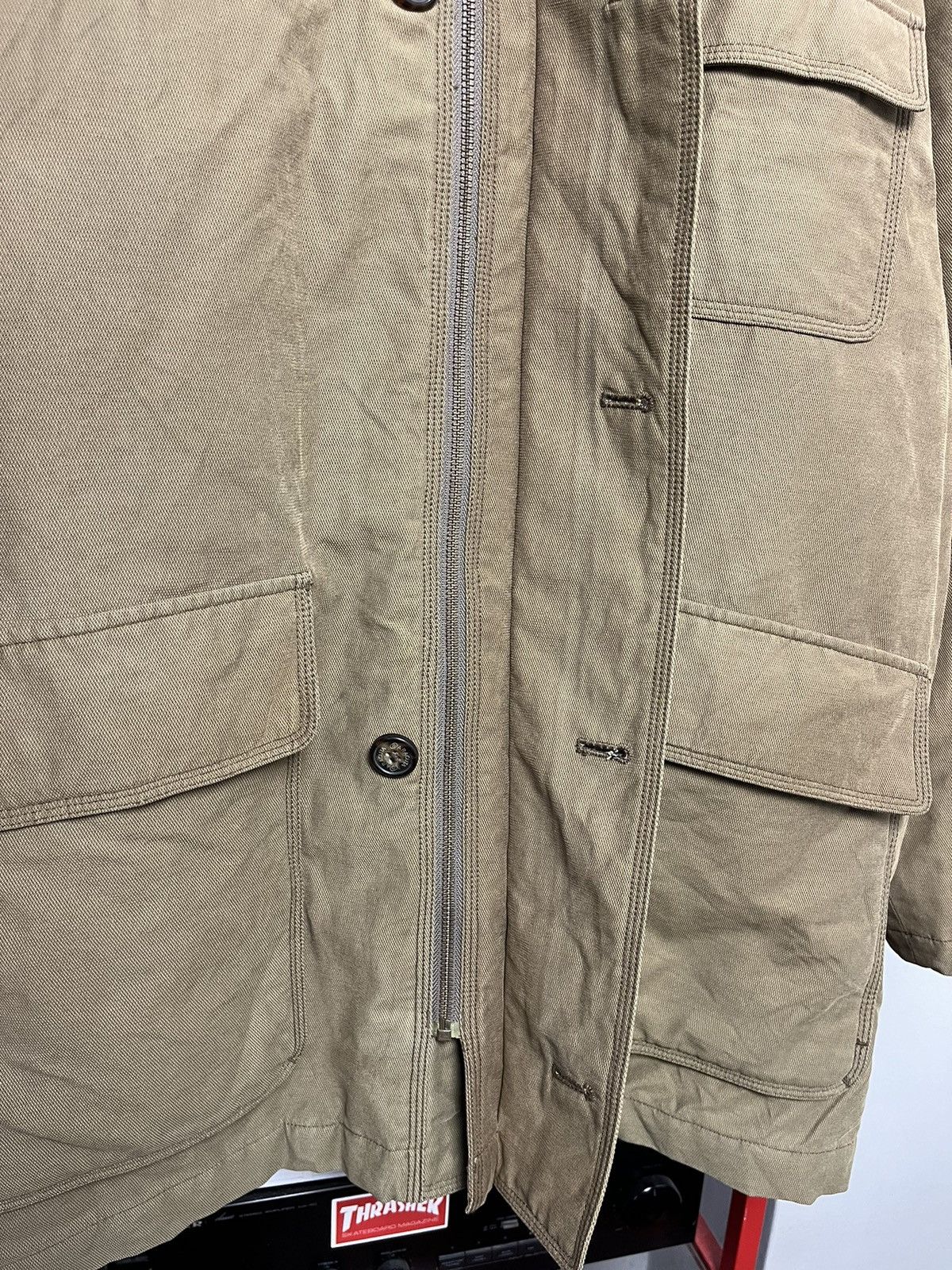 Baracuta × Vintage Vintage 00s Baracuta heavy insulated leather collar coat Size US L / EU 52-54 / 3 - 7 Thumbnail