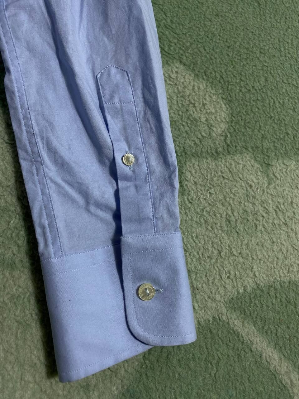 Dolce & Gabbana DOLCE & GABBANA Gold Classic Button Up Shirt Long Sleeve Size US M / EU 48-50 / 2 - 15 Thumbnail