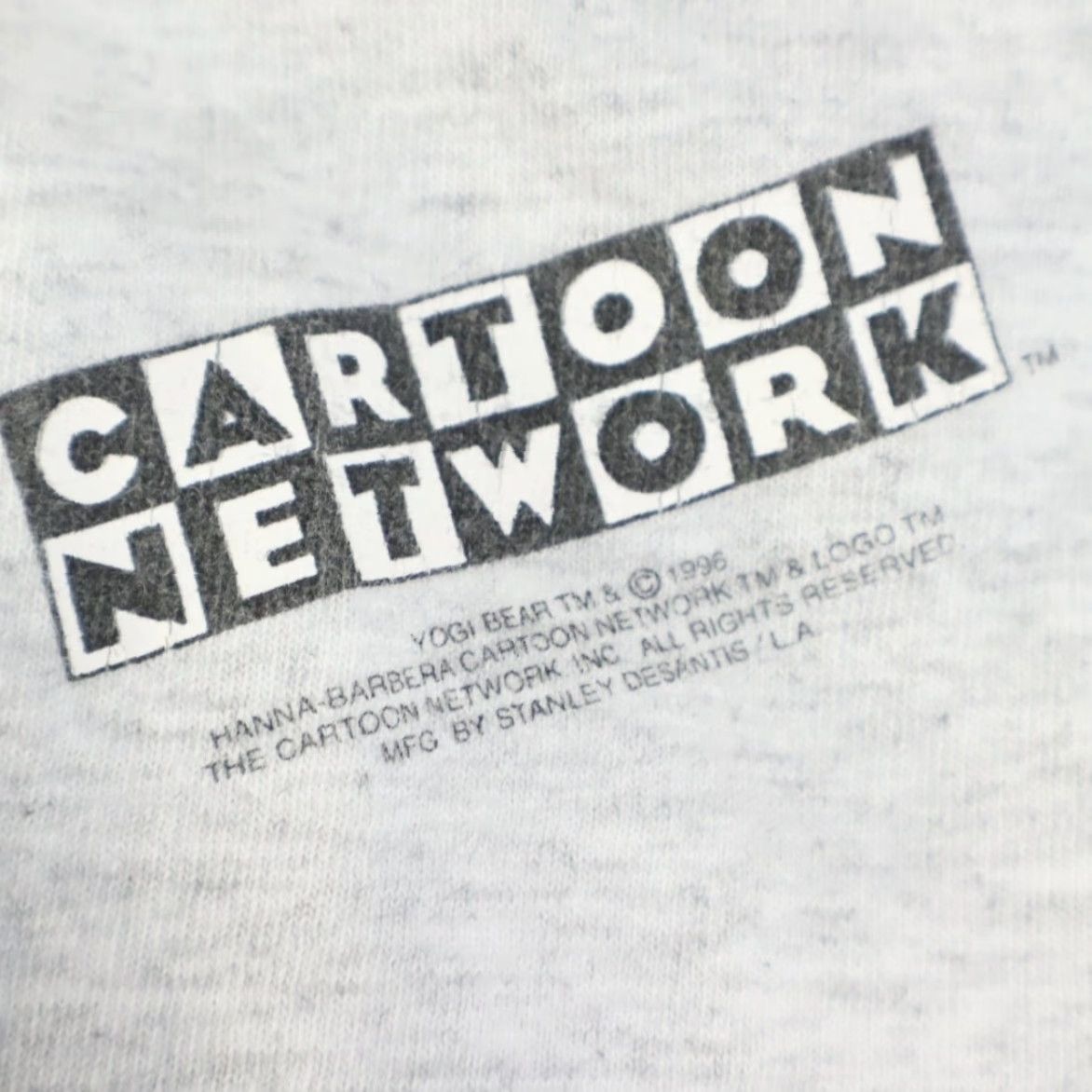 Vintage VTG Cartoon Network Yogi Bear Kiss My Boo Boo T-Shirt Gray Men's L Size US L / EU 52-54 / 3 - 6 Thumbnail