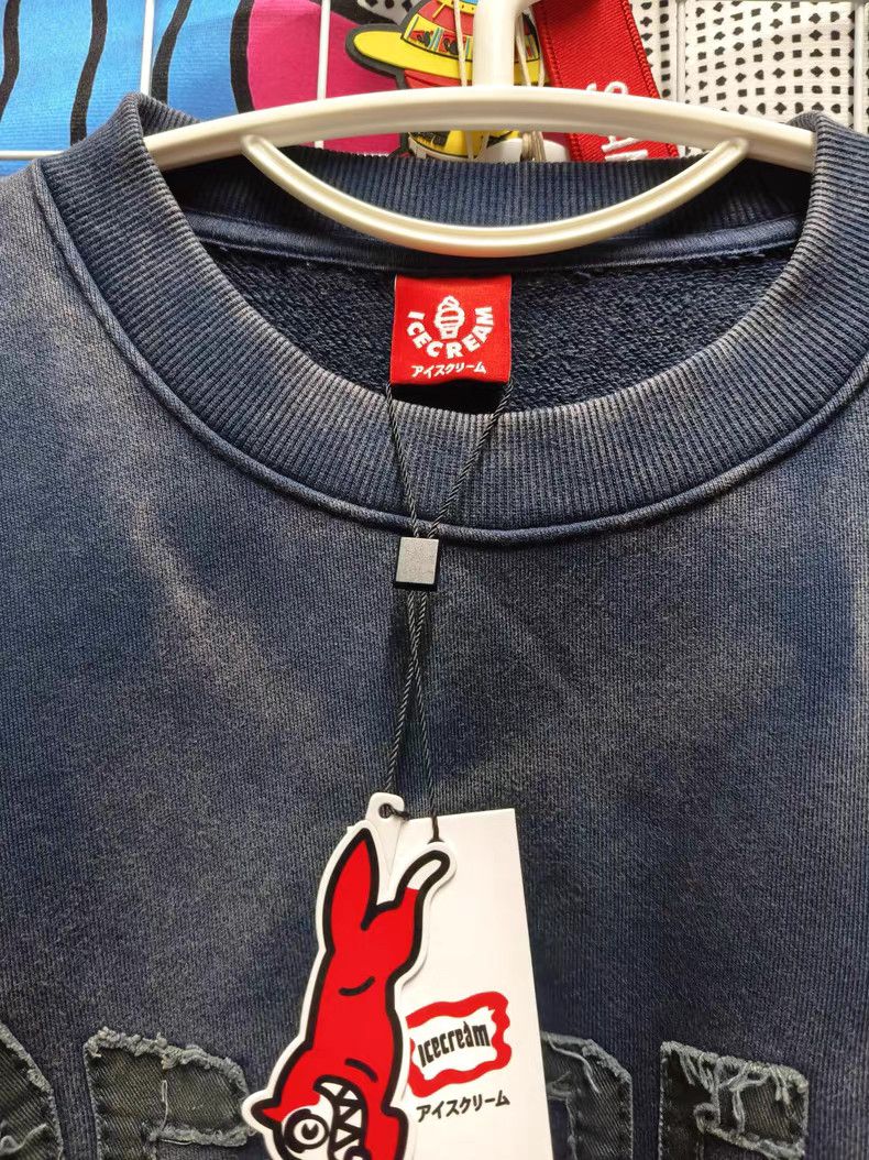 Billionaire Boys Club CECREAM Patch Embroidery Crew Neck Sweatshirt Size US L / EU 52-54 / 3 - 6 Thumbnail