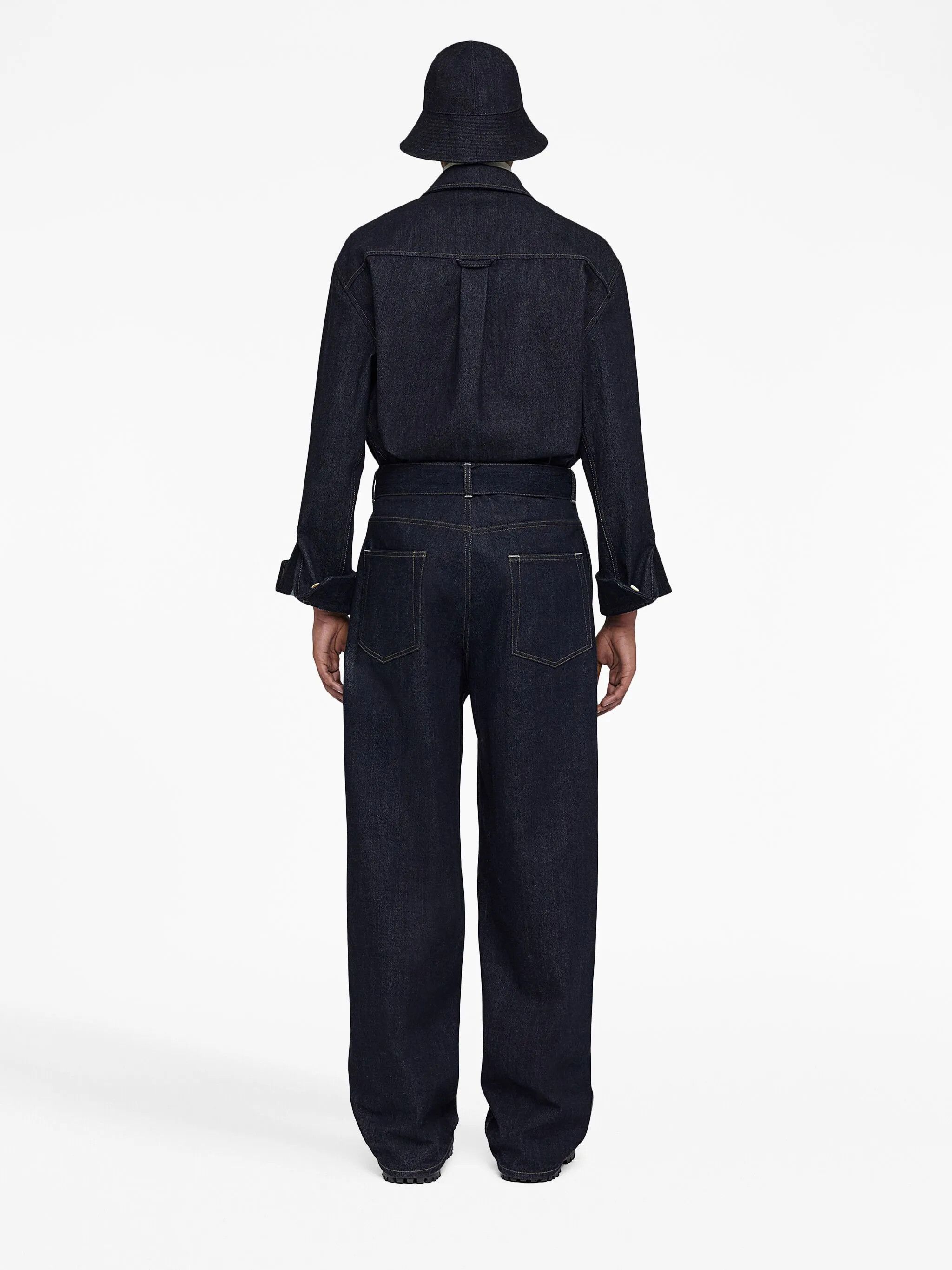 Jil Sander o1w1db11025 Denim Shirt in Blue Size US XL / EU 56 / 4 - 4 Thumbnail