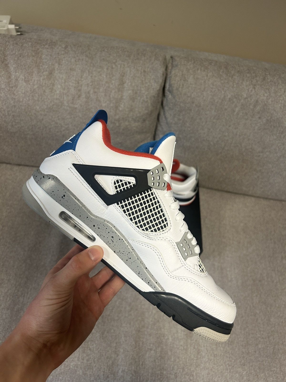 Jordan Brand × Nike Jordan 4 What The Size US 10 / EU 43 - 3 Thumbnail