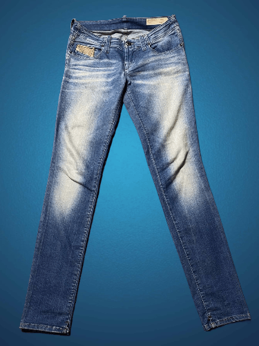 Diesel Diesel Super Slim Skinny Low Waist Denim Jeans Size 29 Size 29" - 1 Thumbnail