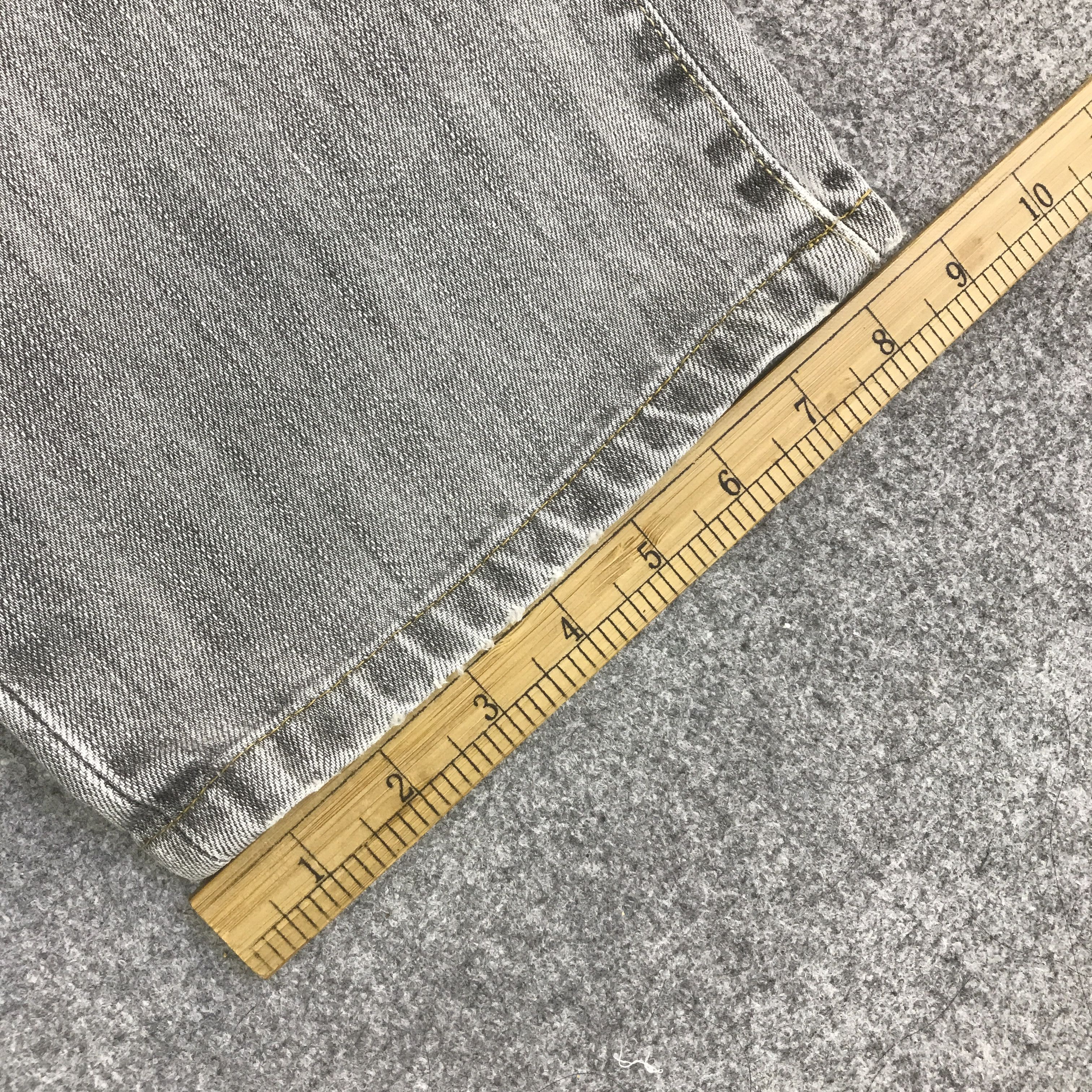 Japanese Brand BLACK DENIM JAPAN UNIQLO DISTRESSED DENIM K133B13 Size US 32 / EU 48 - 11 Thumbnail