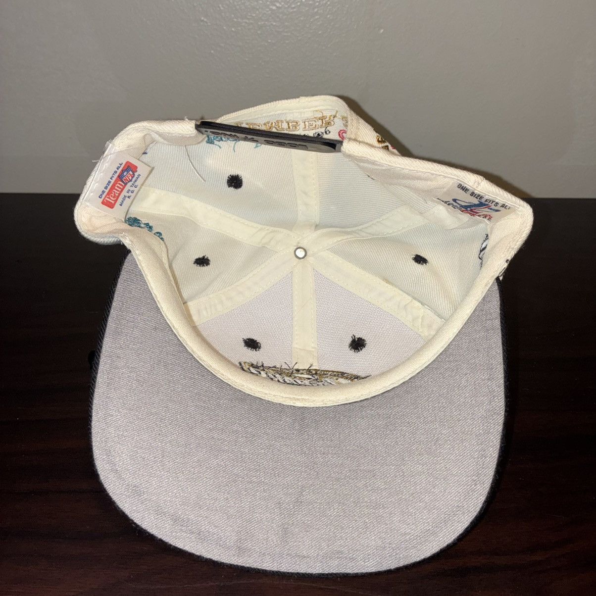 Logo Athletic Jacksonville Jaguars Vs Houston Oilers Inaugural Game Hat Size ONE SIZE - 7 Thumbnail