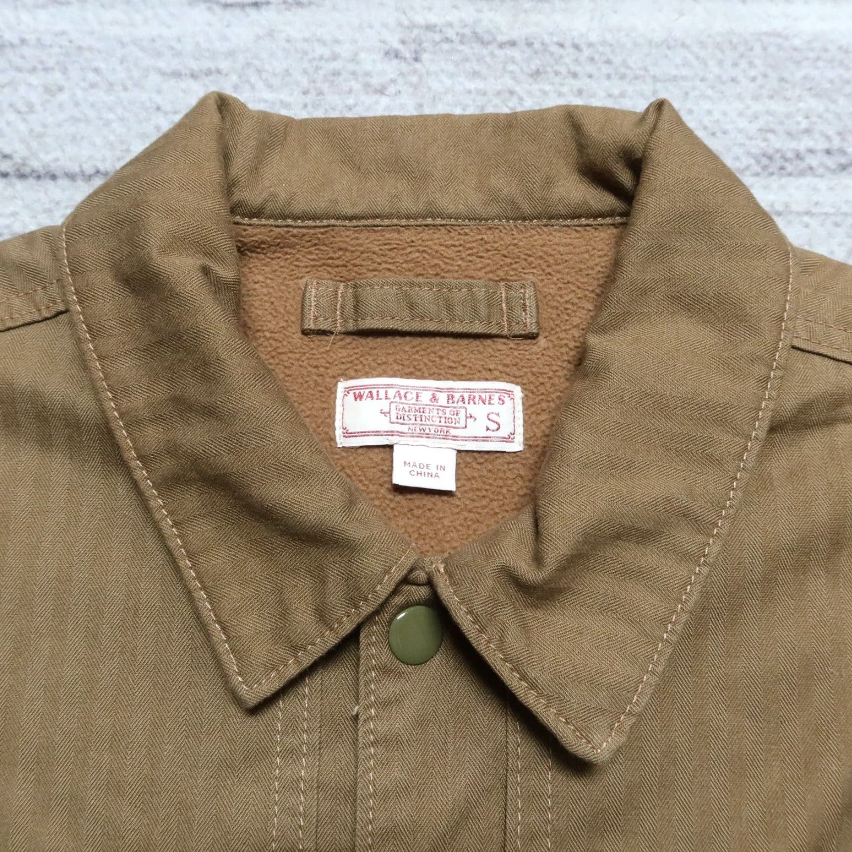 Wallace & Barnes J.Crew Wallace & Barnes Military Jacket Size Small Olive Drab Mens Size US S / EU 44-46 / 1 - 6 Thumbnail