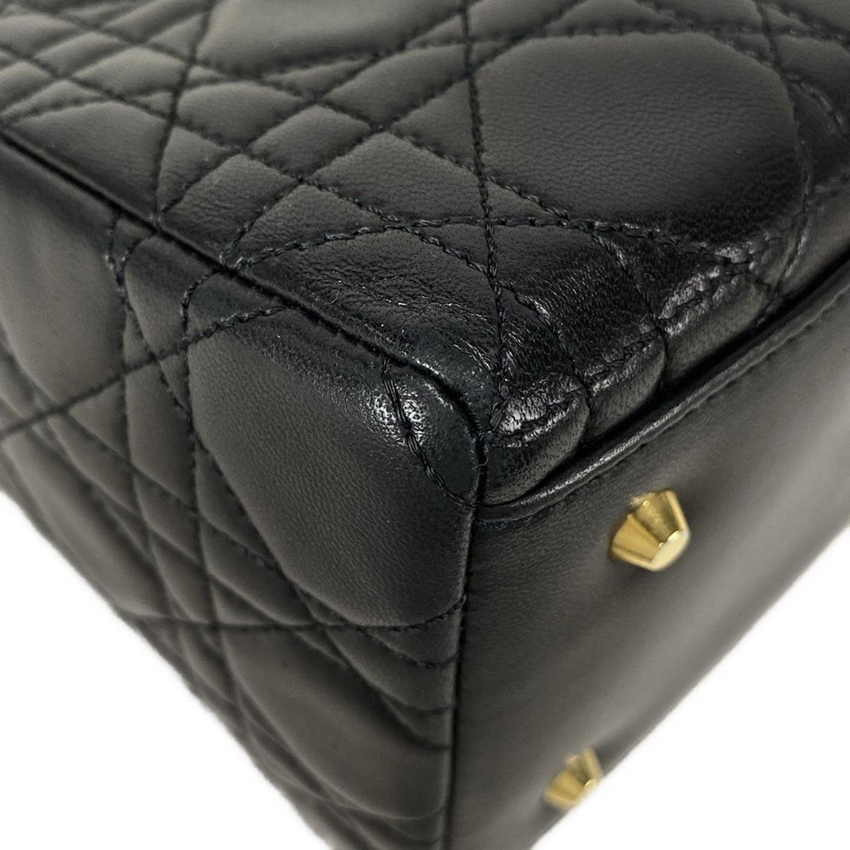 Dior DIOR Lady Dior Medium Bag Handbag Size ONE SIZE - 9 Thumbnail