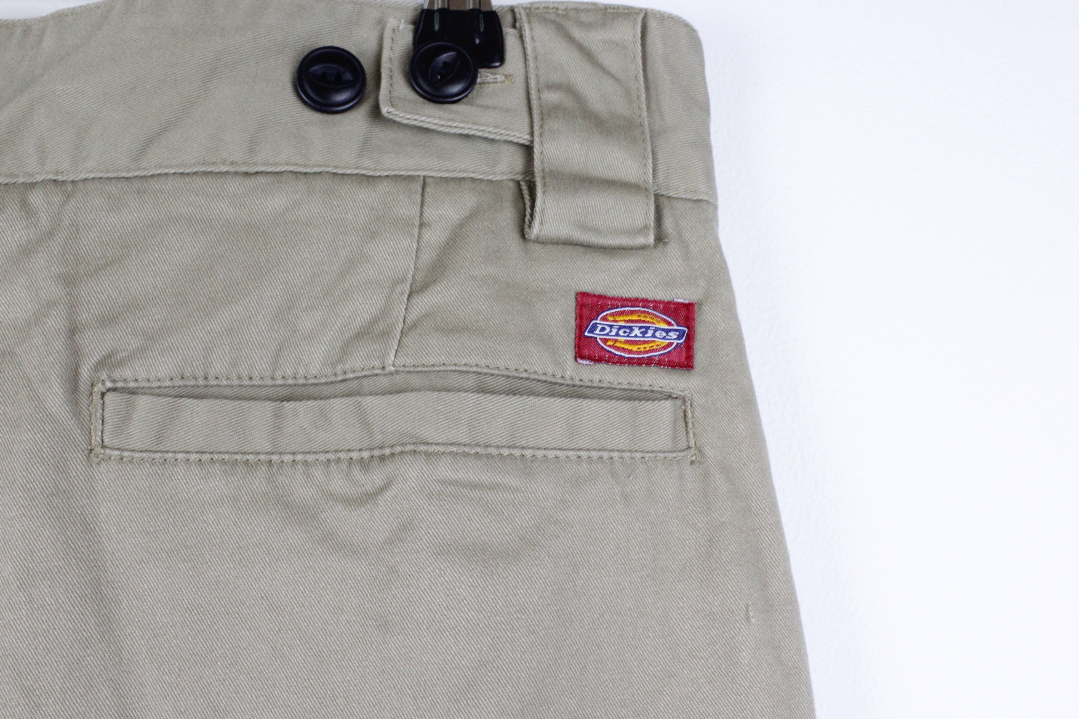 Dickies × Vintage Dickies Beige Slim Fit Work Pants 32 Size US 32 / EU 48 - 5 Thumbnail