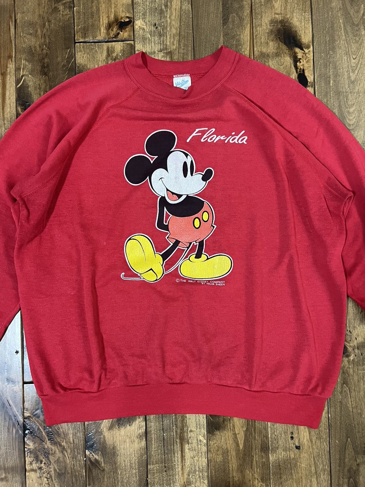 Mickey Mouse × Velva Sheen Vintage Mickey Mouse Velva Sheen Crewneck Size US XL / EU 56 / 4 - 3 Thumbnail